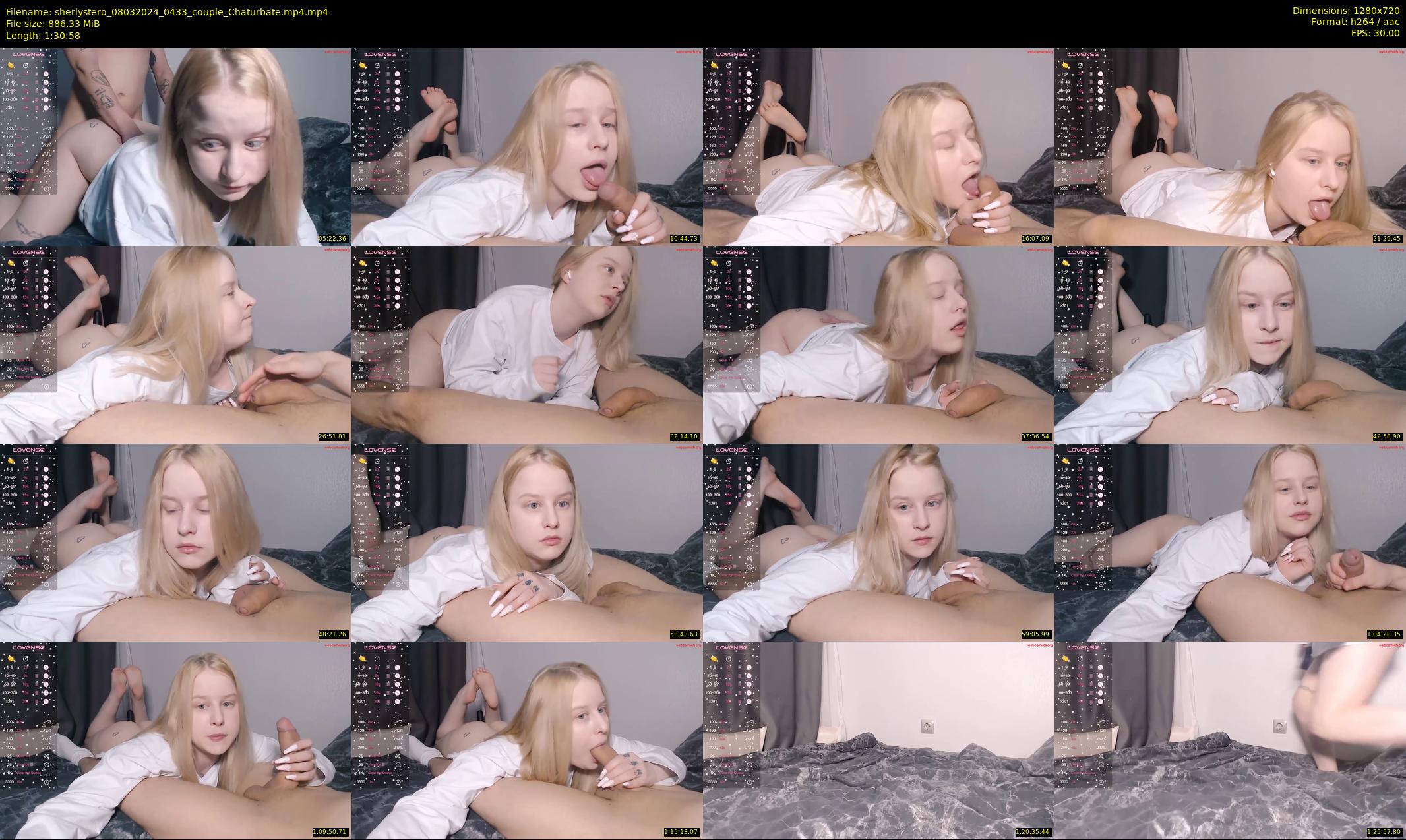 sherlystero — 91 minute Chaturbate couple cam show recording, 720p, Mar 8, 2024