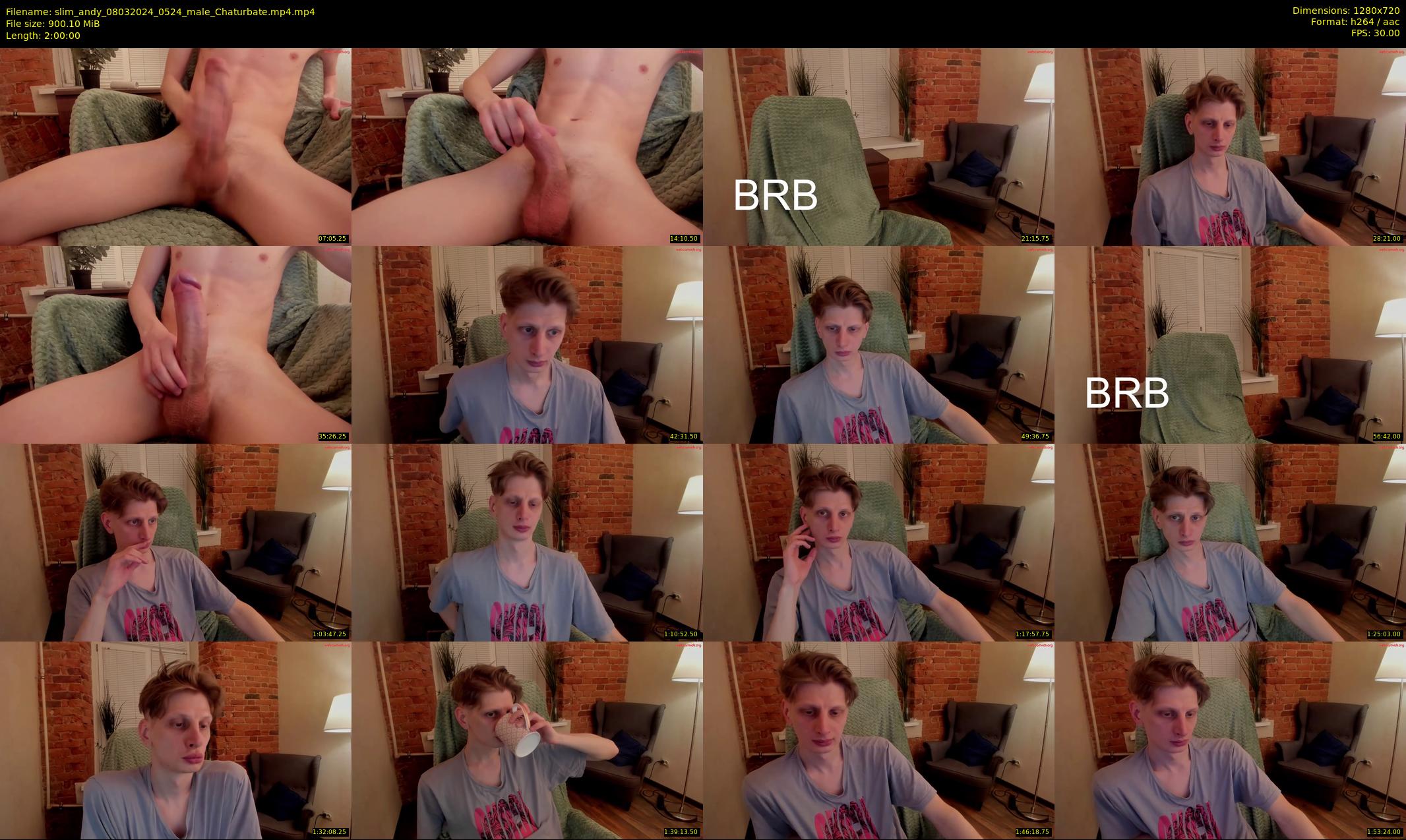 slim_andy — 120 minute Chaturbate male cam show recording, 720p, Mar 8, 2024