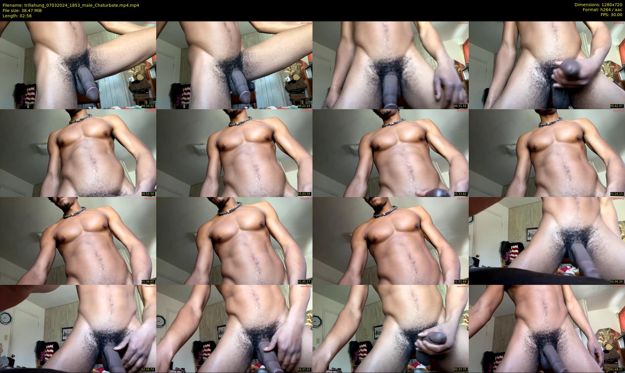 trillahung — 3 minute Chaturbate male cam show recording, 720p, Mar 7, 2024