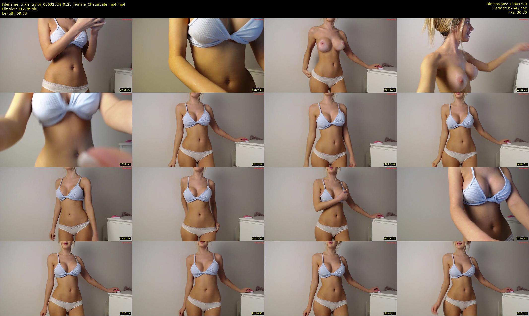 trixie_taylor — 10 minute Chaturbate female cam show recording, 720p, Mar 8, 2024