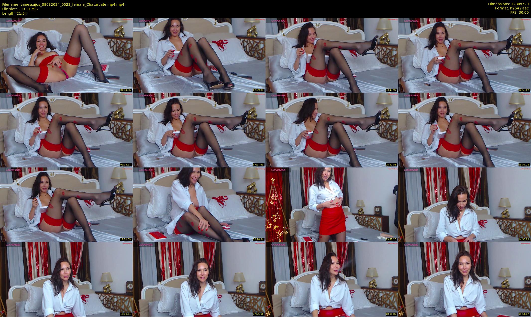 vanessajos — 22 minute Chaturbate female cam show recording, 720p, Mar 8, 2024