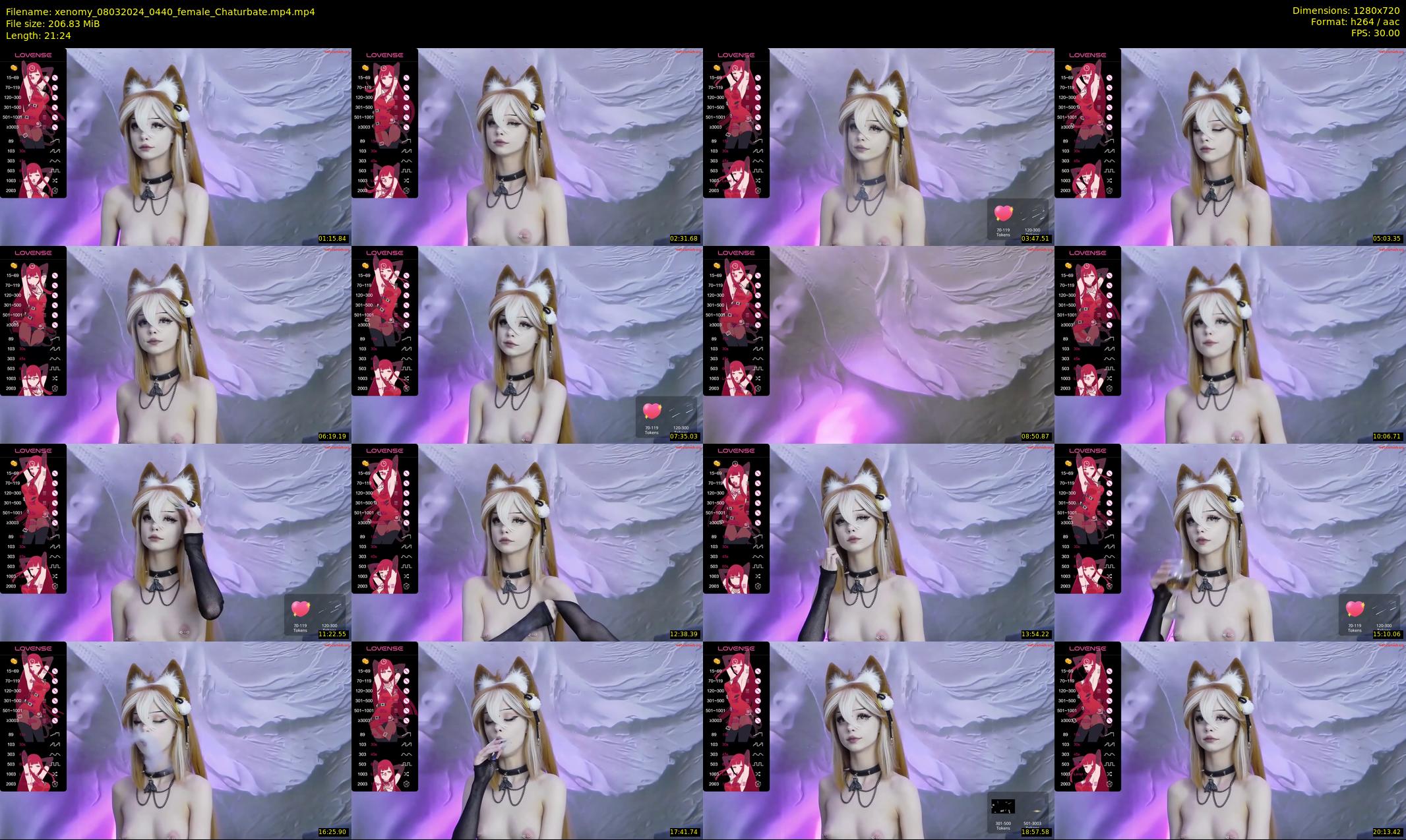 xenomy — 22 minute Chaturbate female cam show recording, 720p, Mar 8, 2024