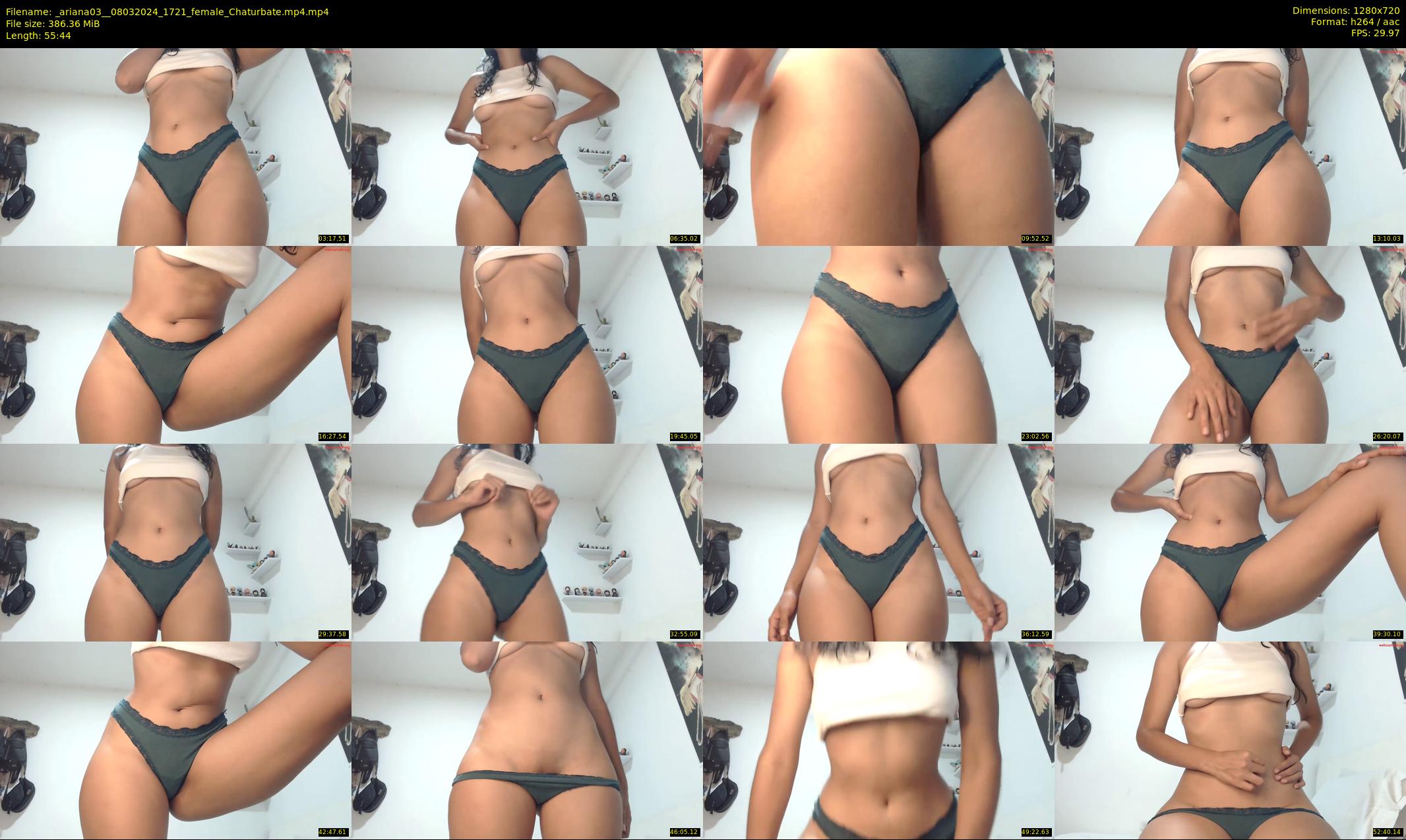_ariana03_ — 56 minute Chaturbate female cam show recording, 720p, Mar 8, 2024