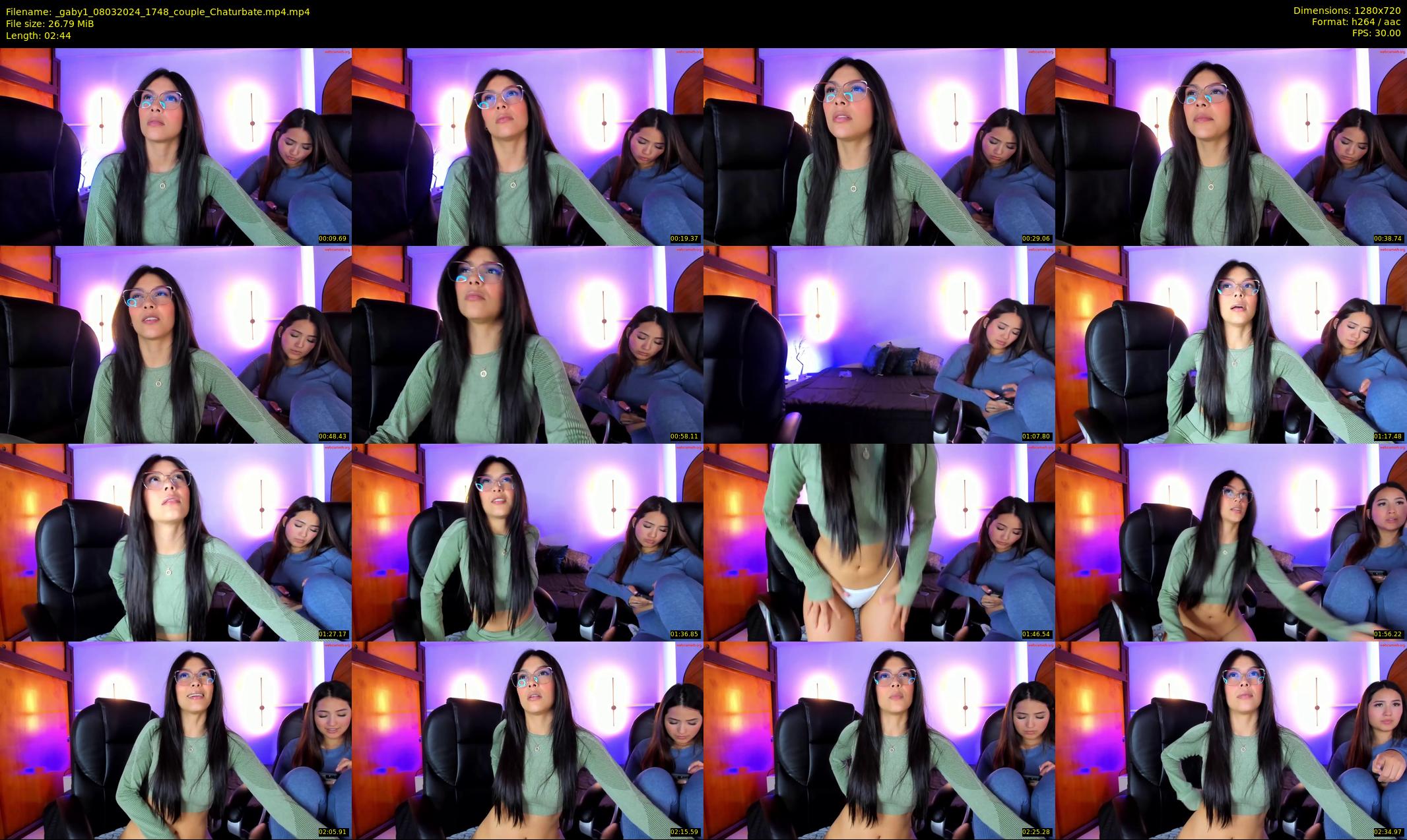 _gaby1 — 3 minute Chaturbate female cam show recording, 720p, Mar 8, 2024