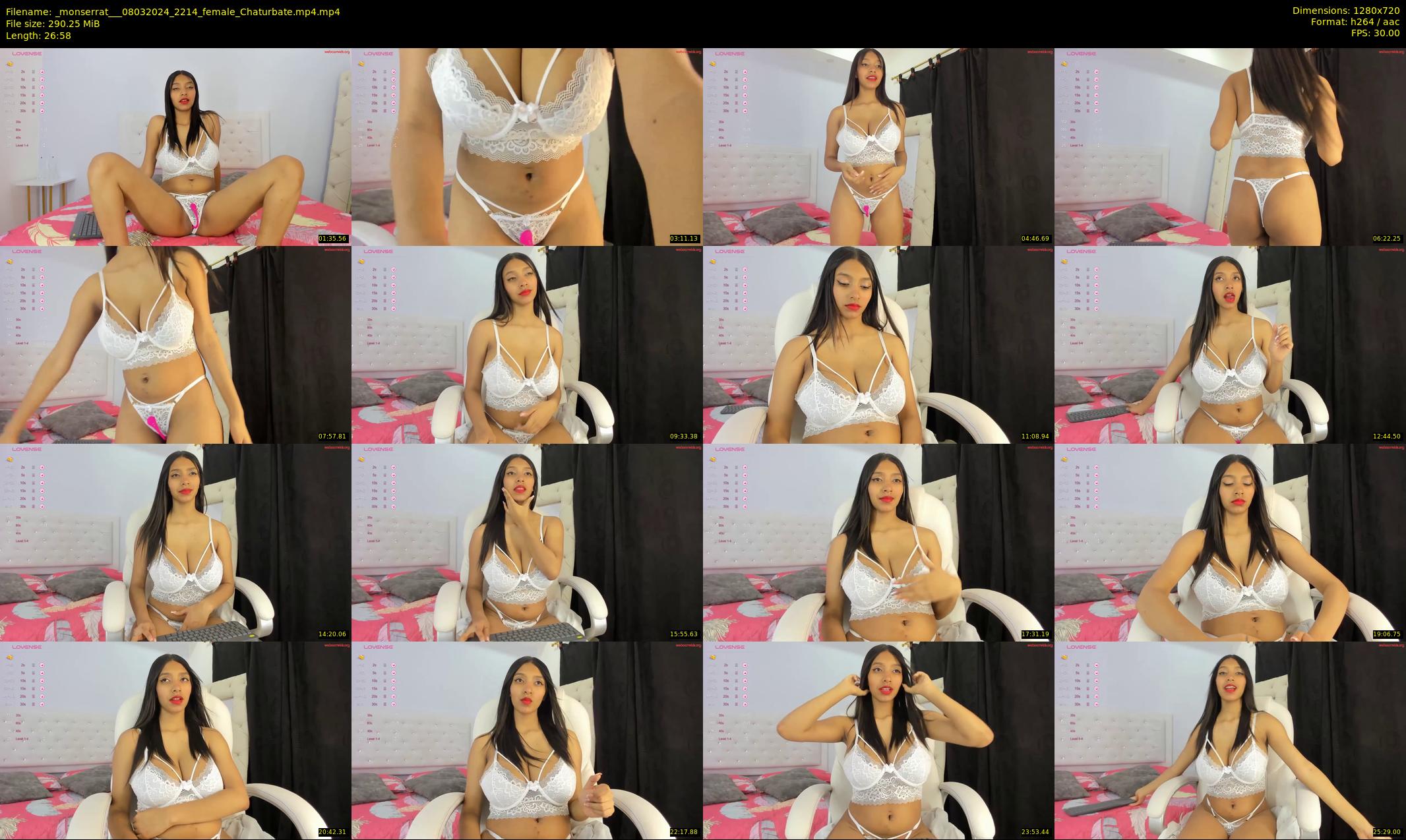 _monserrat__ — 27 minute Chaturbate female cam show recording, 720p, Mar 8, 2024