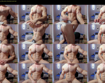adam_muscle_ — 19 minute Chaturbate male cam show recording, 720p, Mar 8, 2024