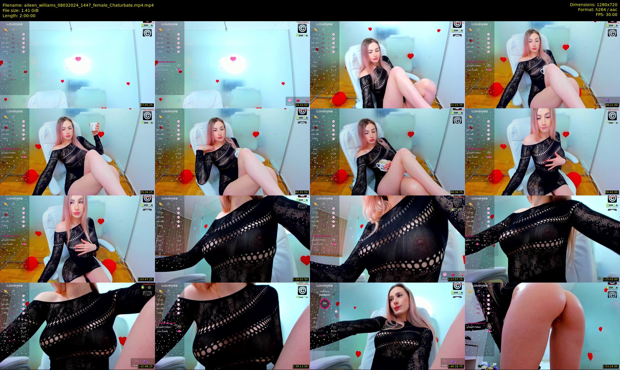 aileen_williams — 120 minute Chaturbate female cam show recording, 720p, Mar 8, 2024