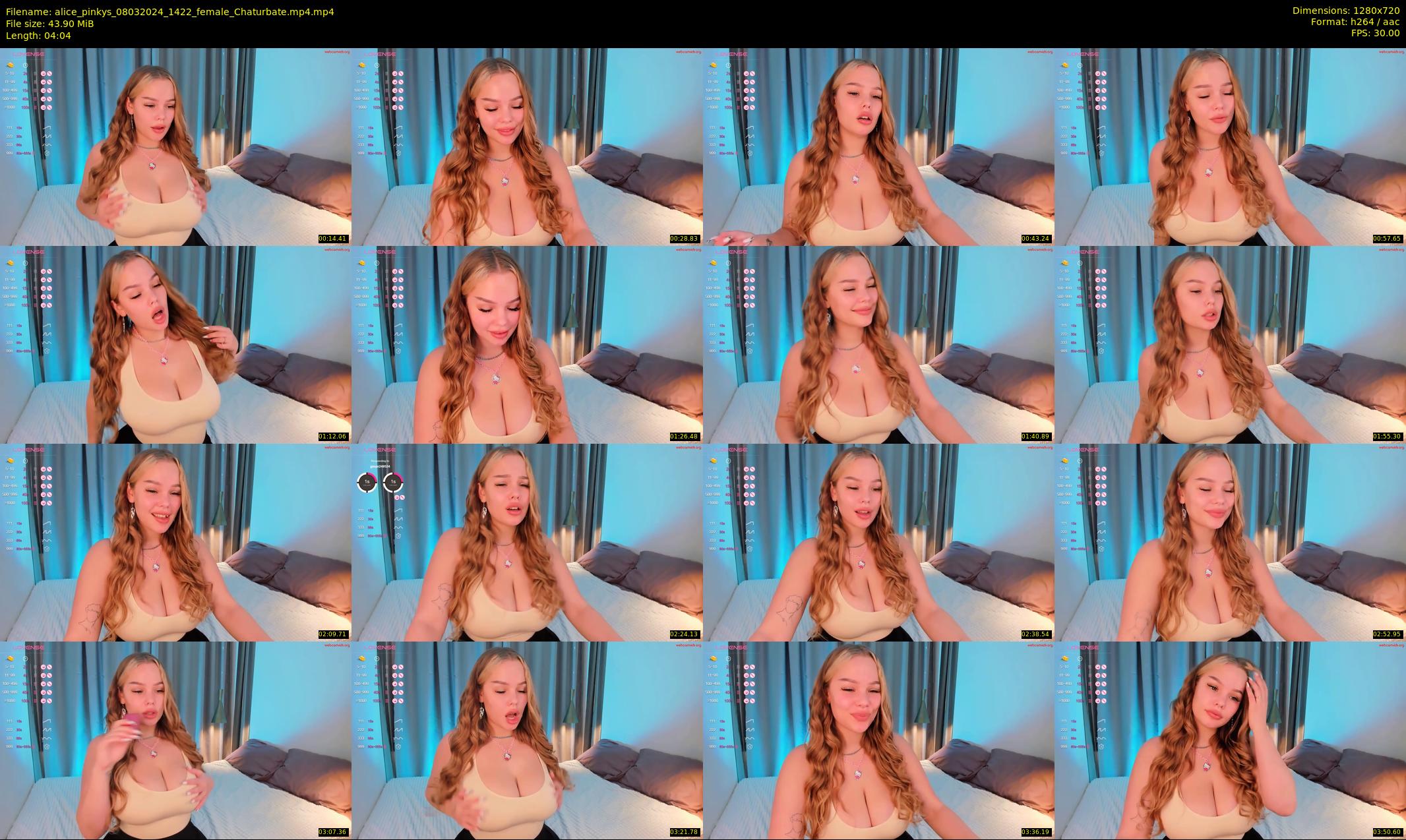 alice_pinkys — 5 minute Chaturbate female cam show recording, 720p, Mar 8, 2024