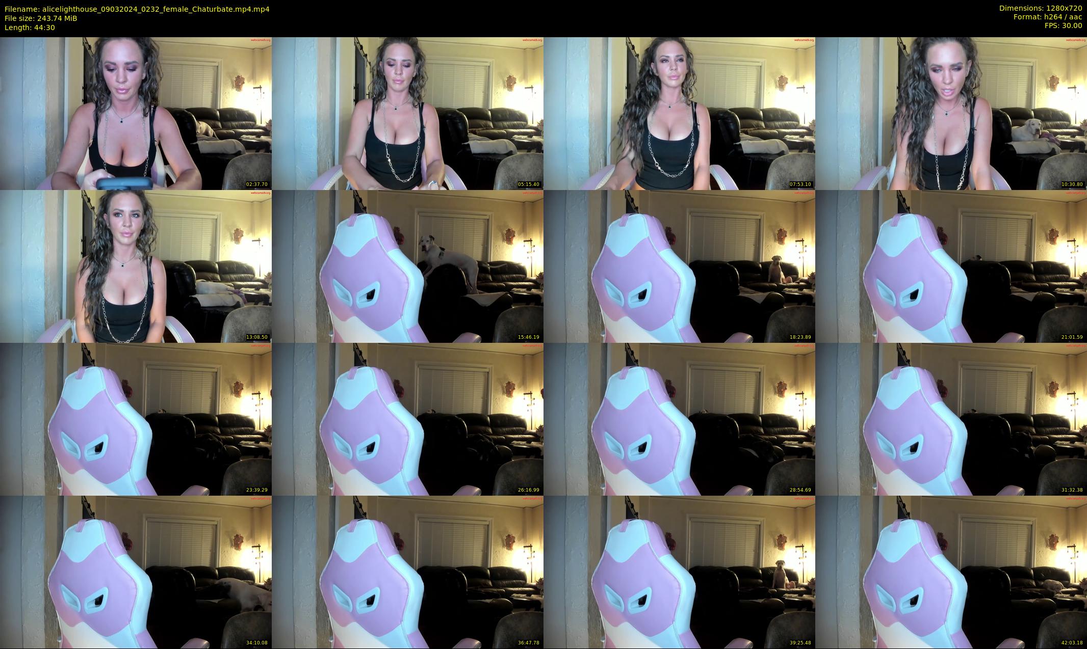 alicelighthouse — 45 minute Chaturbate female cam show recording, 720p, Mar 9, 2024