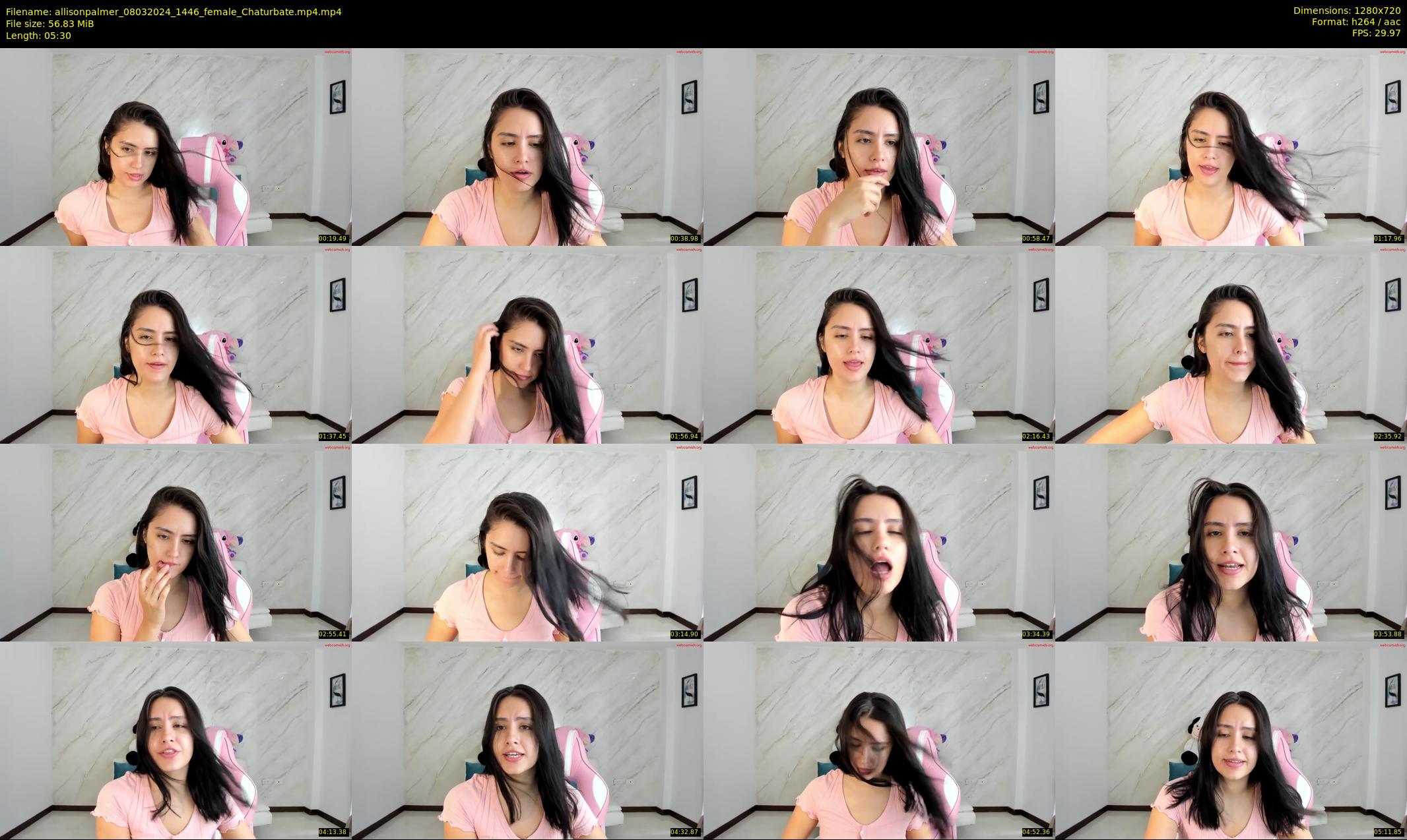 allisonpalmer — 6 minute Chaturbate female cam show recording, 720p, Mar 8, 2024