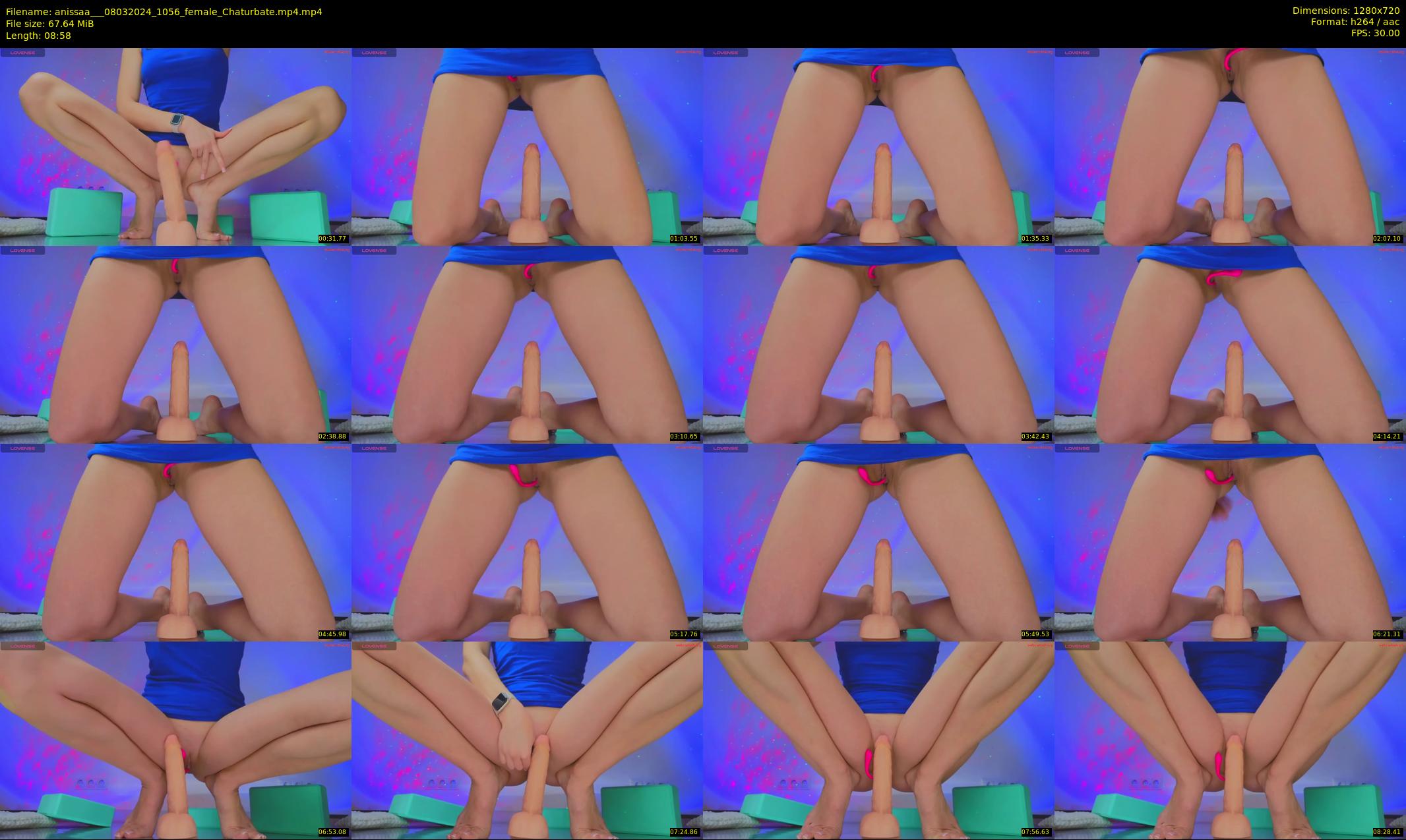 anissaa__ — 9 minute Chaturbate female cam show recording, 720p, Mar 8, 2024