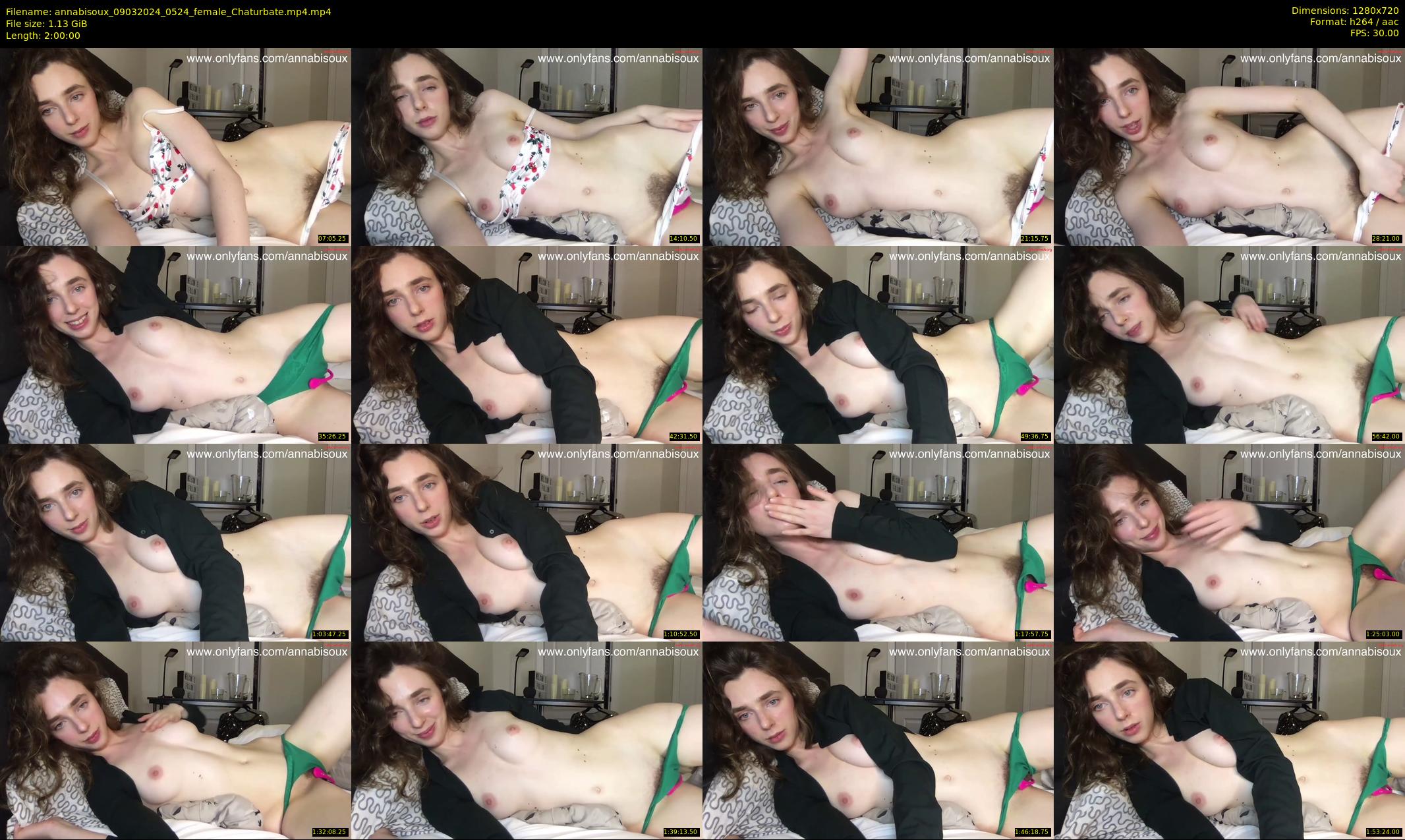 annabisoux — 120 minute Chaturbate female cam show recording, 720p, Mar 9, 2024