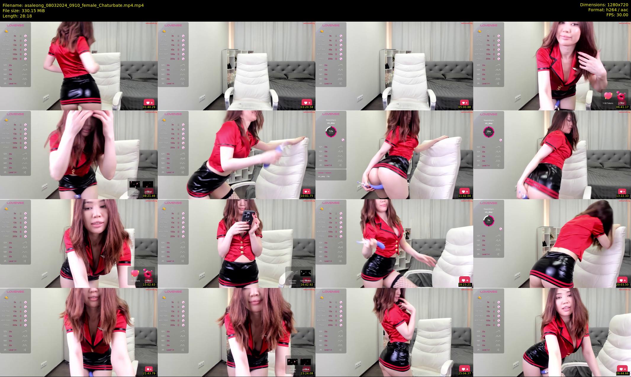 asaleong — 29 minute Chaturbate female cam show recording, 720p, Mar 8, 2024
