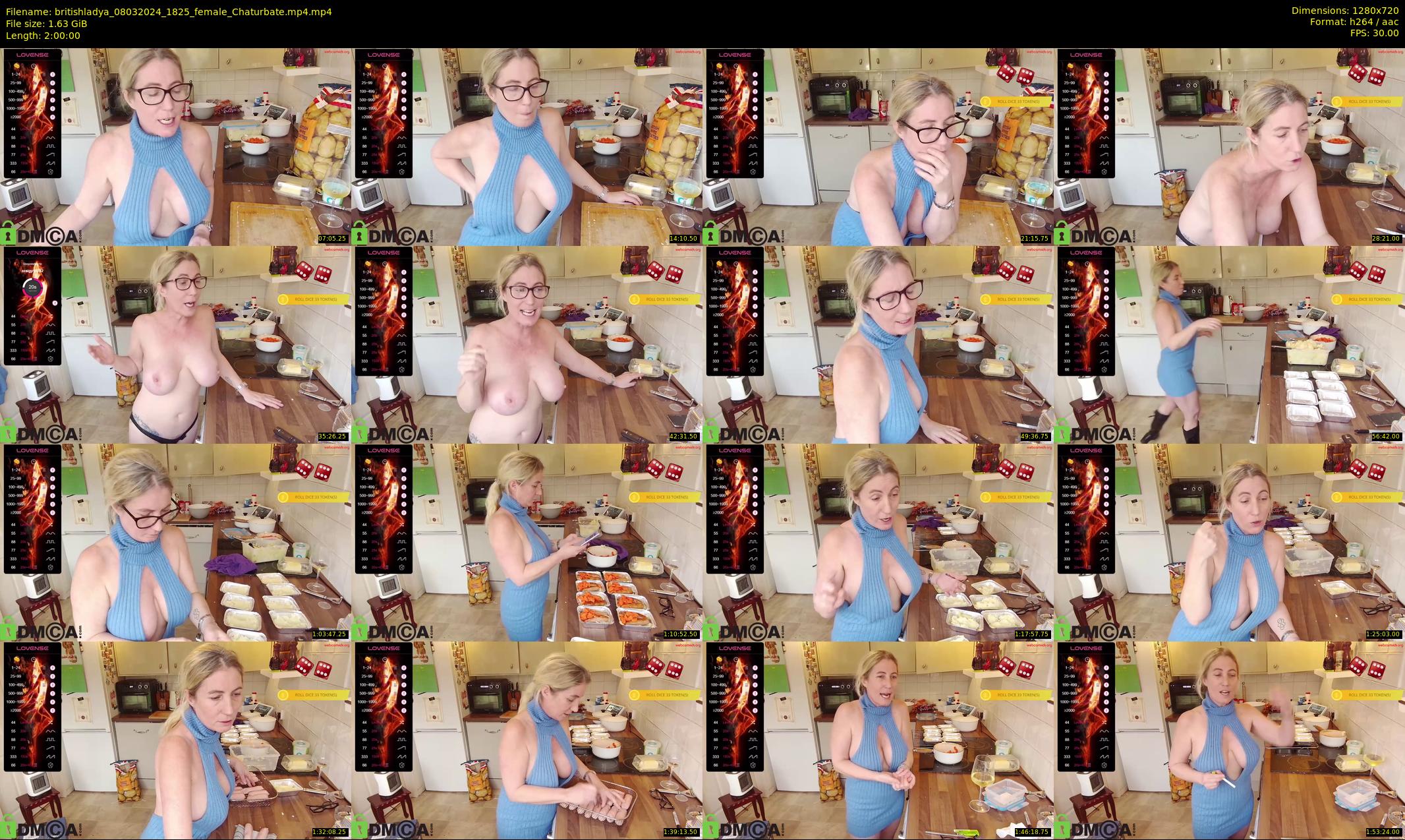 britishladya — 120 minute Chaturbate female cam show recording, 720p, Mar 8, 2024