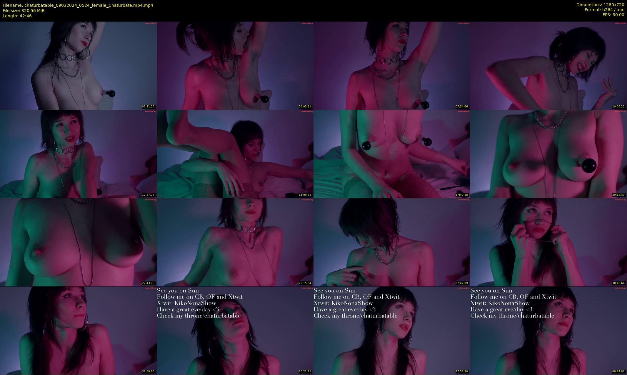chaturbatable — 43 minute Chaturbate couple cam show recording, 720p, Mar 9, 2024
