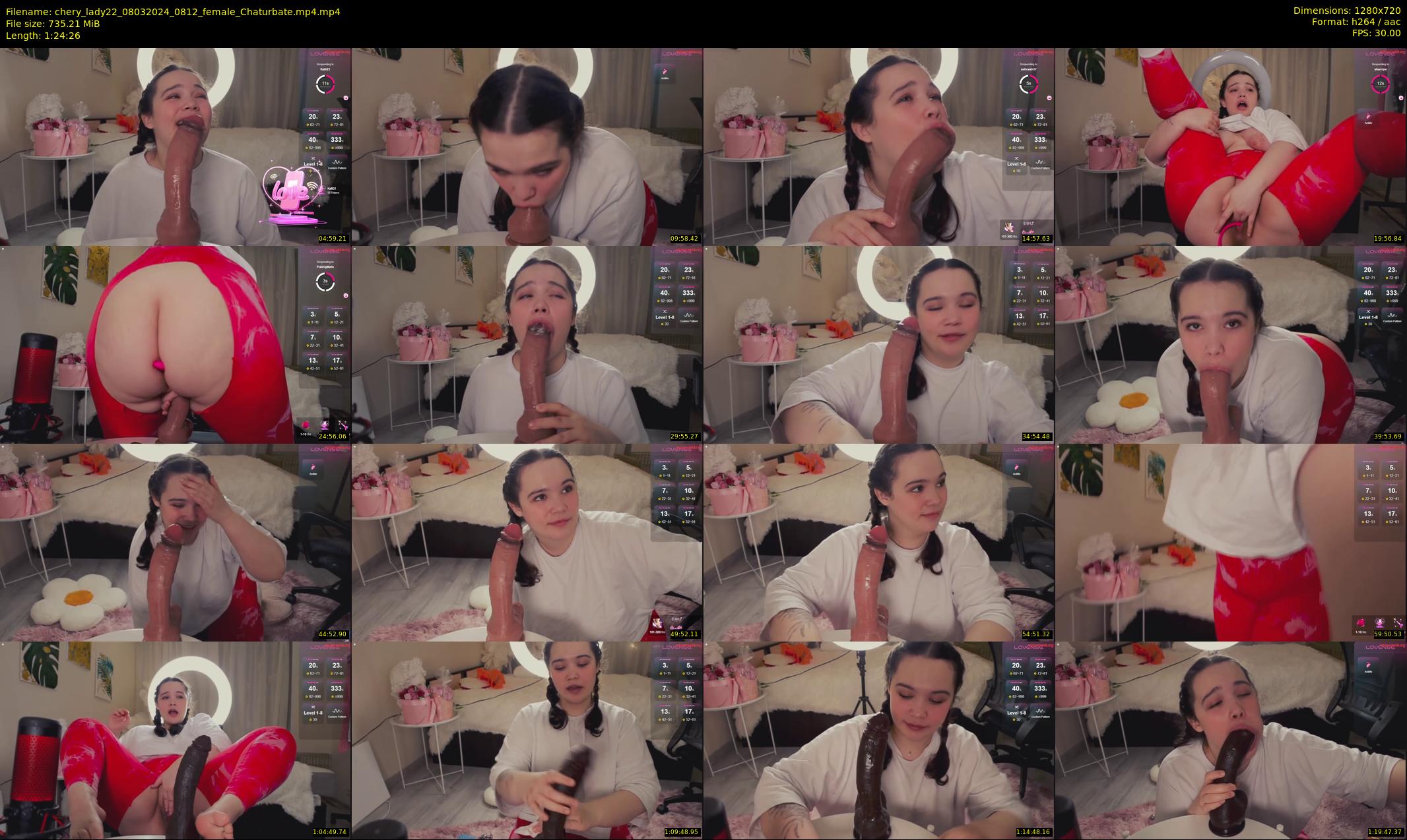chery_lady22 — 85 minute Chaturbate female cam show recording, 720p, Mar 8, 2024