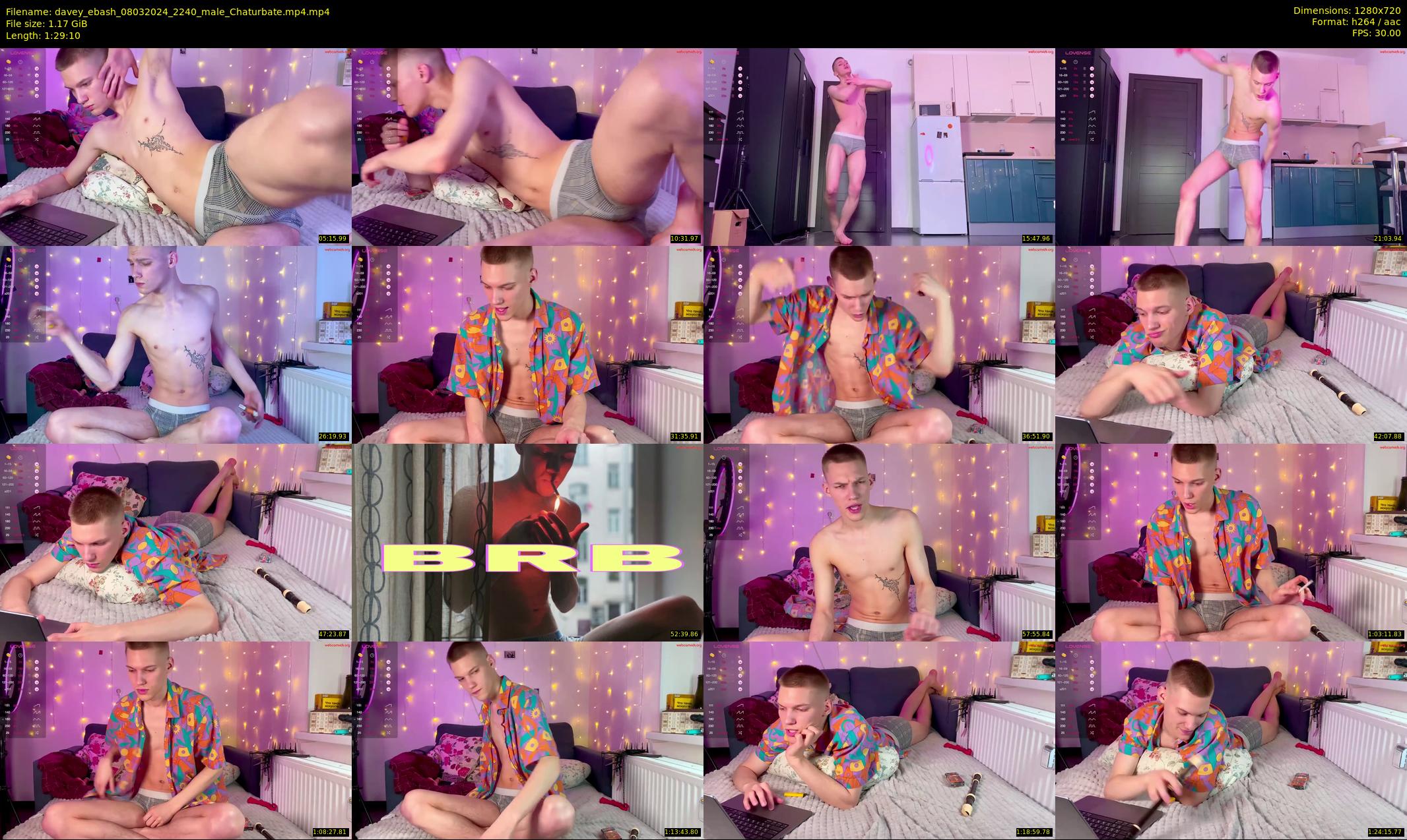 davey_ebash — 90 minute Chaturbate male cam show recording, 720p, Mar 8, 2024