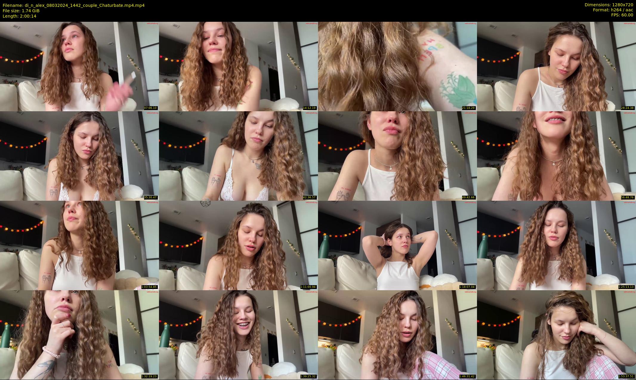 di_n_alex — 121 minute Chaturbate couple cam show recording, 720p, Mar 8, 2024