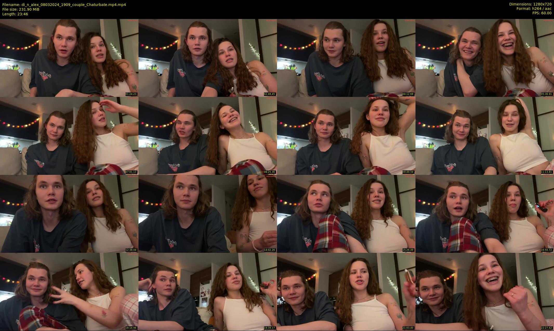 di_n_alex — 24 minute Chaturbate couple cam show recording, 720p, Mar 8, 2024