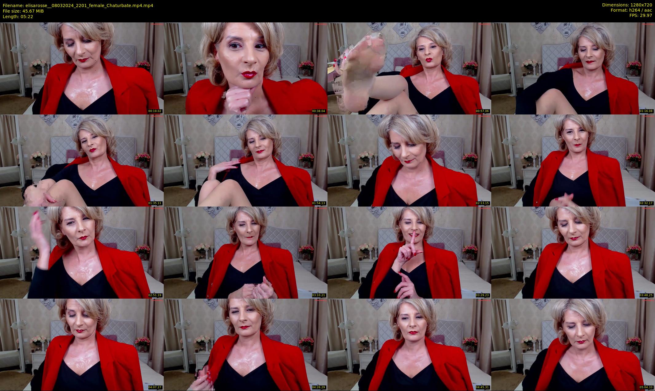 elisarosse_ — 6 minute Chaturbate female cam show recording, 720p, Mar 8, 2024