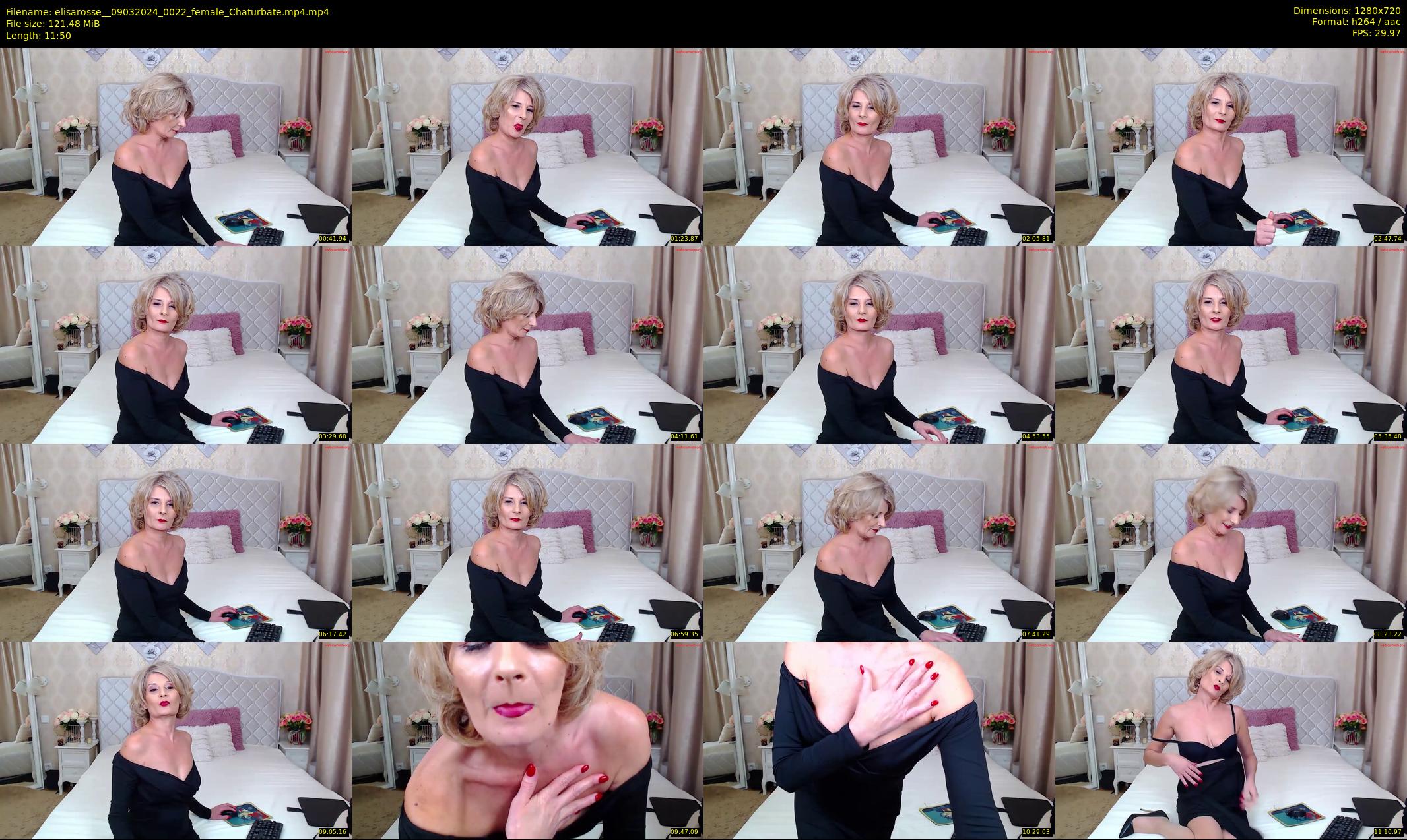 elisarosse_ — 12 minute Chaturbate female cam show recording, 720p, Mar 9, 2024