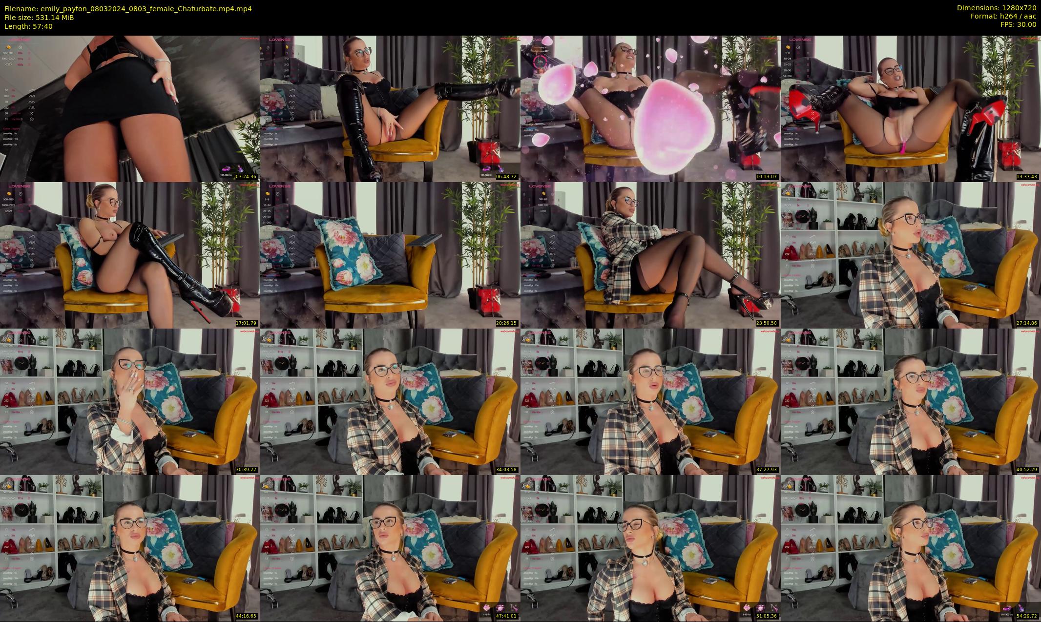 emily_payton — 58 minute Chaturbate female cam show recording, 720p, Mar 8, 2024