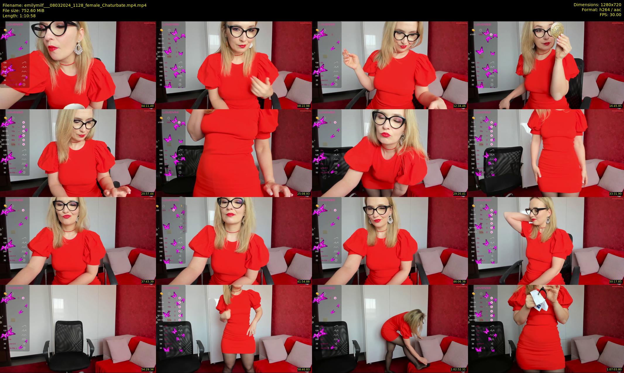 emilymilf__ — 71 minute Chaturbate female cam show recording, 720p, Mar 8, 2024
