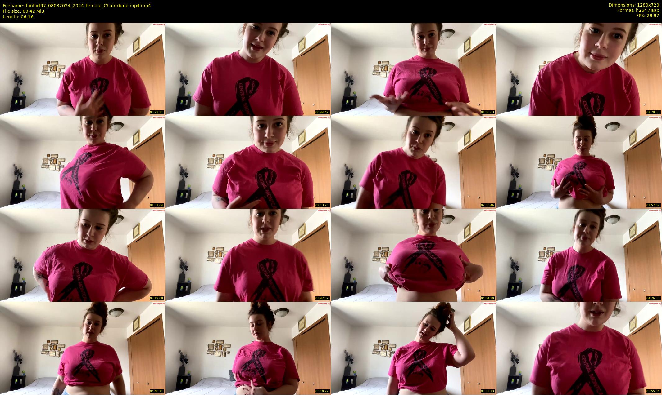 funflirt97 — 7 minute Chaturbate female cam show recording, 720p, Mar 8, 2024
