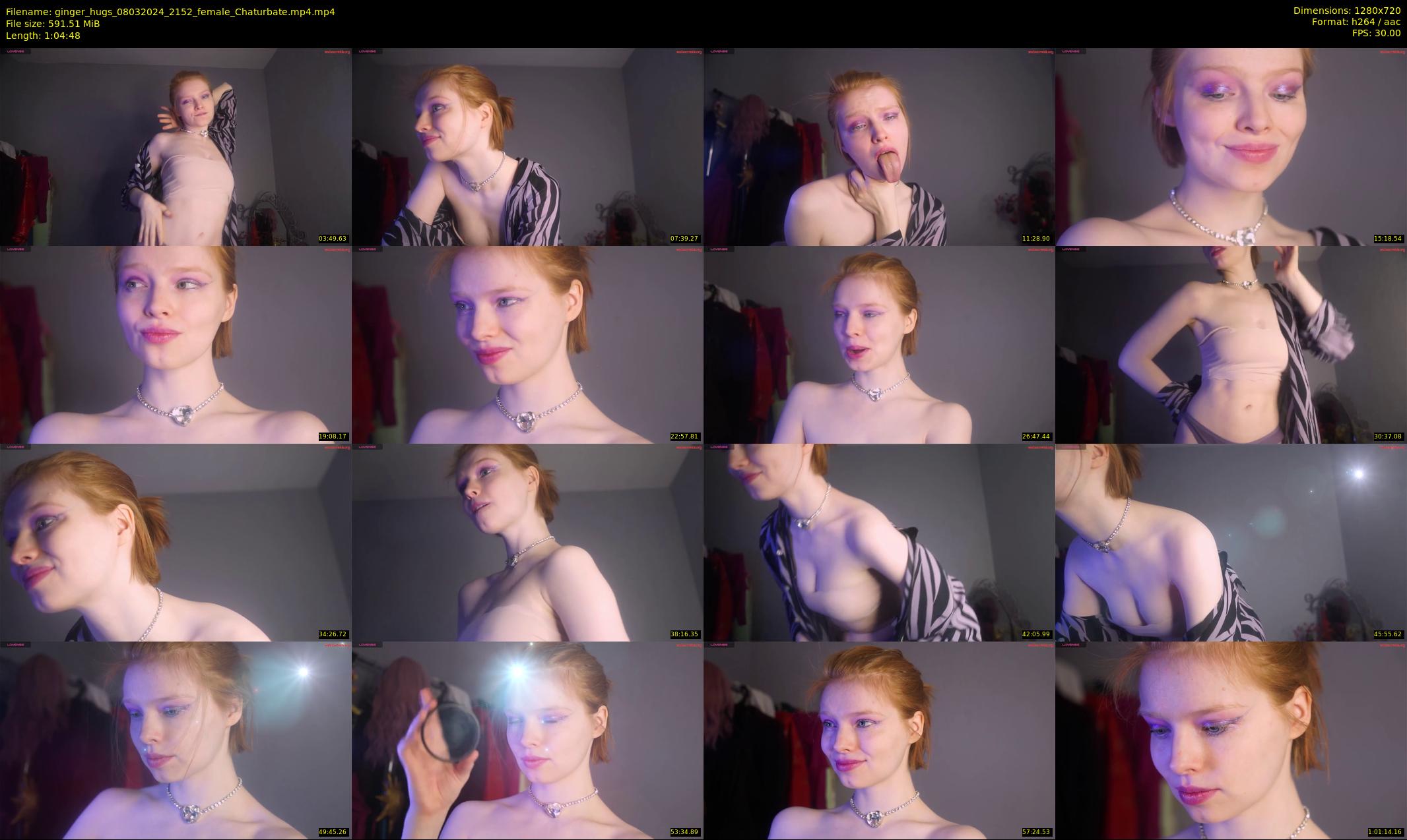 ginger_hugs — 65 minute Chaturbate female cam show recording, 720p, Mar 8, 2024
