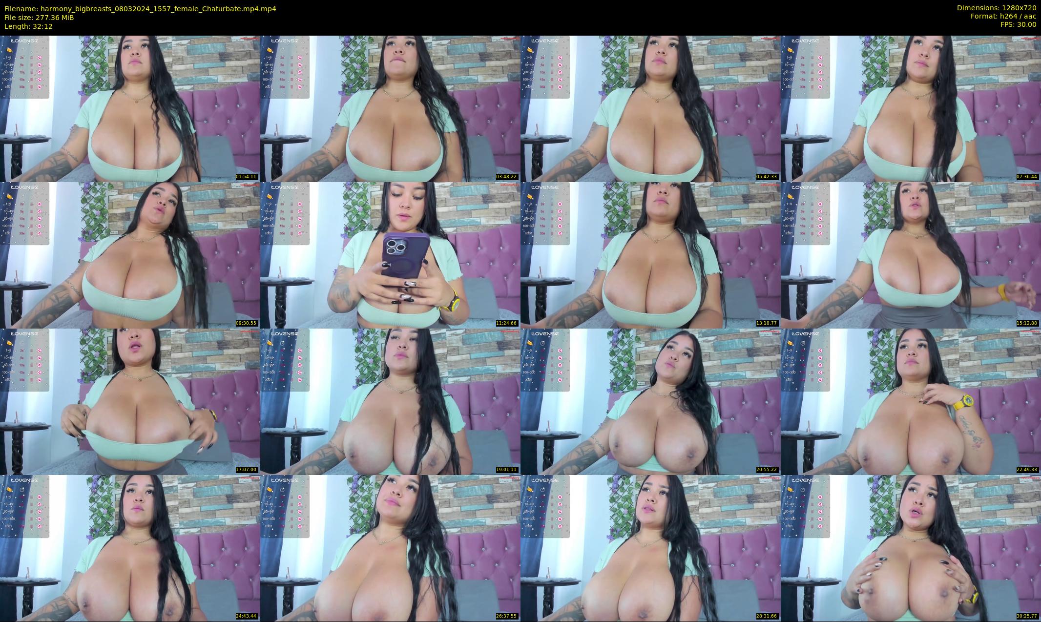 harmony_bigbreasts — 33 minute Chaturbate female cam show recording, 720p, Mar 8, 2024