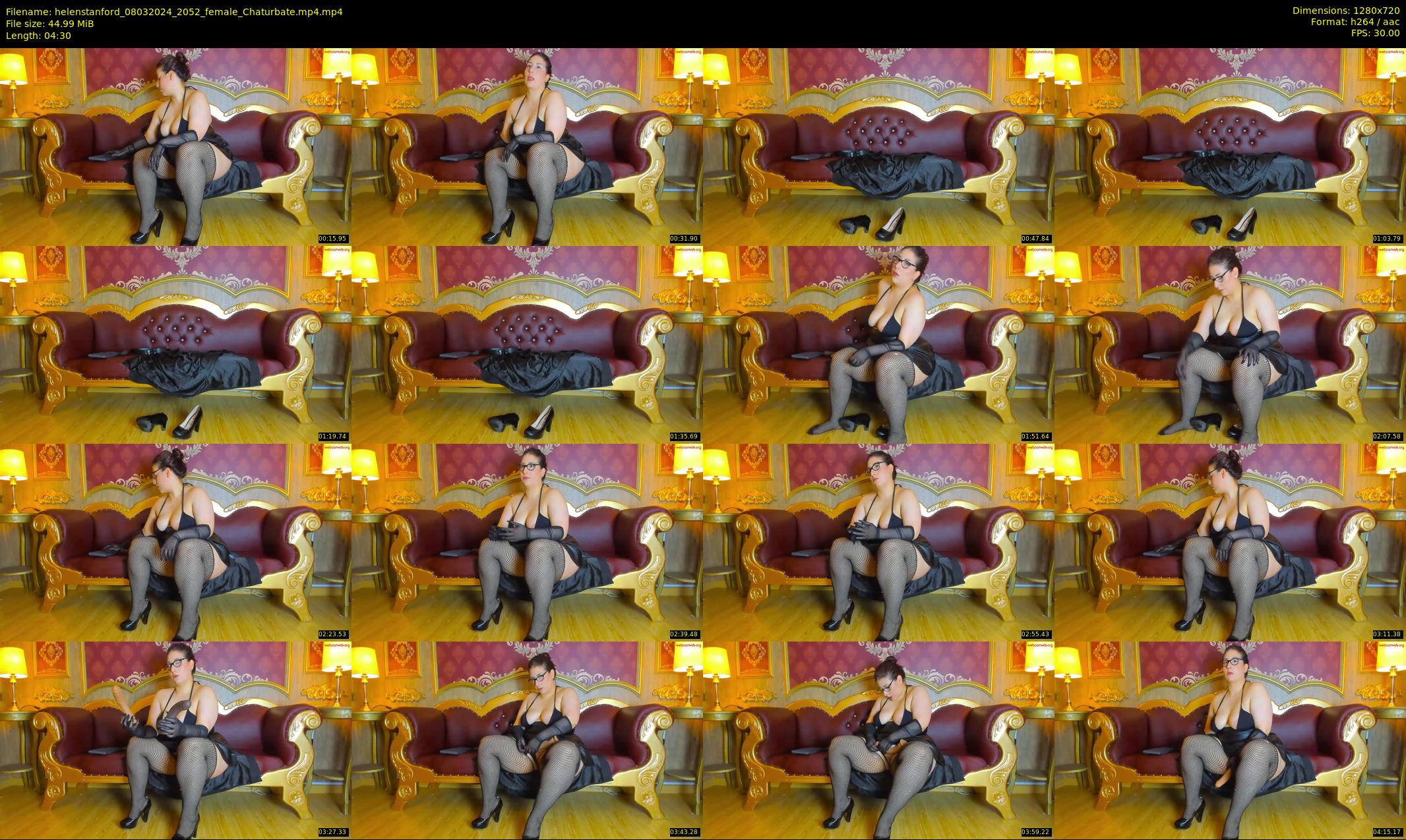 helenstanford — 5 minute Chaturbate female cam show recording, 720p, Mar 8, 2024