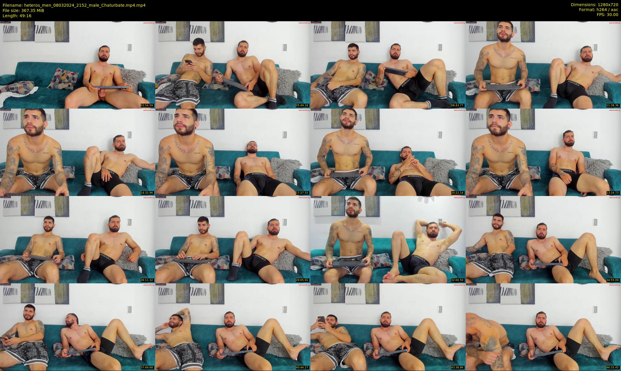 heteros_men — 50 minute Chaturbate male cam show recording, 720p, Mar 8, 2024