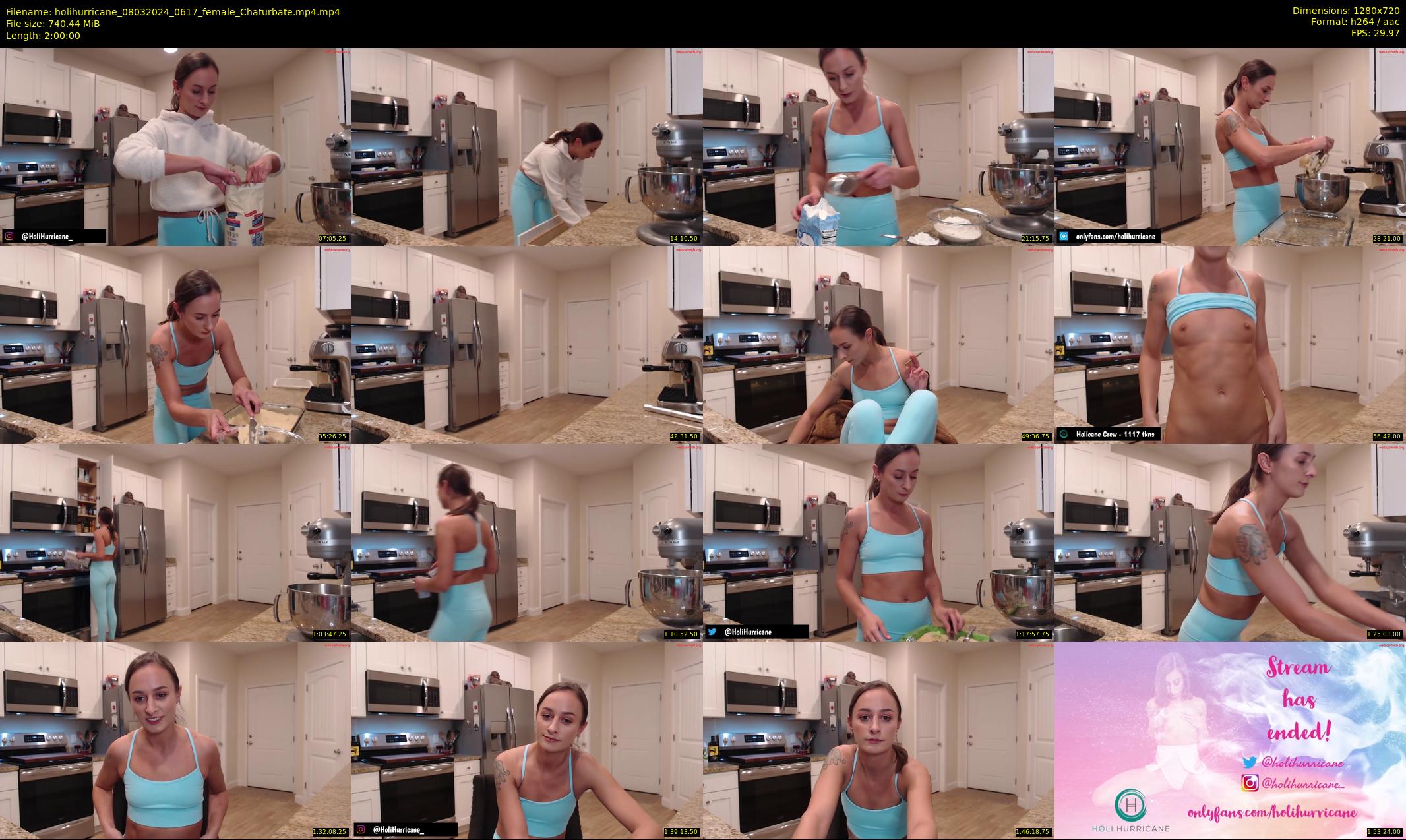 holihurricane — 120 minute Chaturbate female cam show recording, 720p, Mar 8, 2024