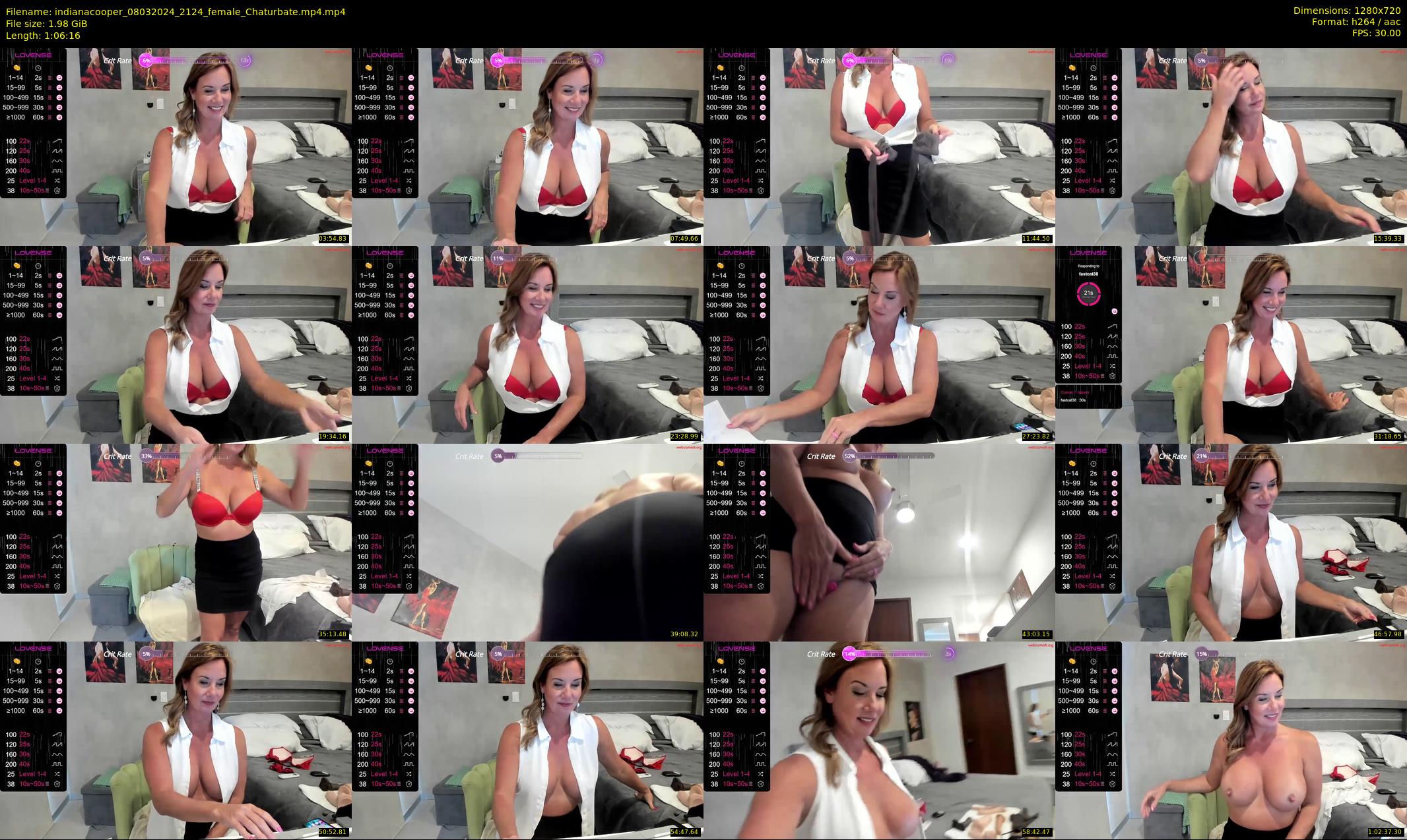 indianacooper — 67 minute Chaturbate female cam show recording, 720p, Mar 8, 2024
