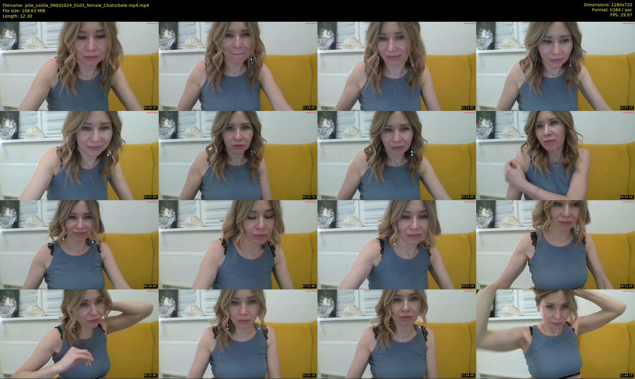 jolie_ozolla — 13 minute Chaturbate female cam show recording, 720p, Mar 9, 2024