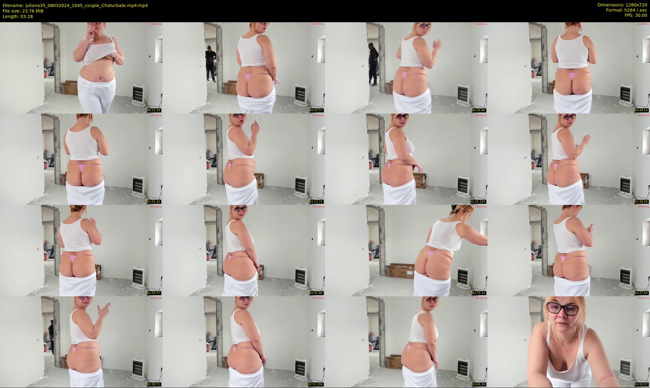 juliana35 — 4 minute Chaturbate couple cam show recording, 720p, Mar 8, 2024
