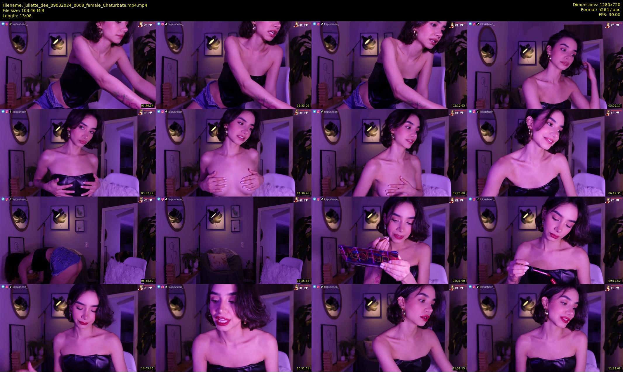 juliette_dee — 14 minute Chaturbate female cam show recording, 720p, Mar 9, 2024