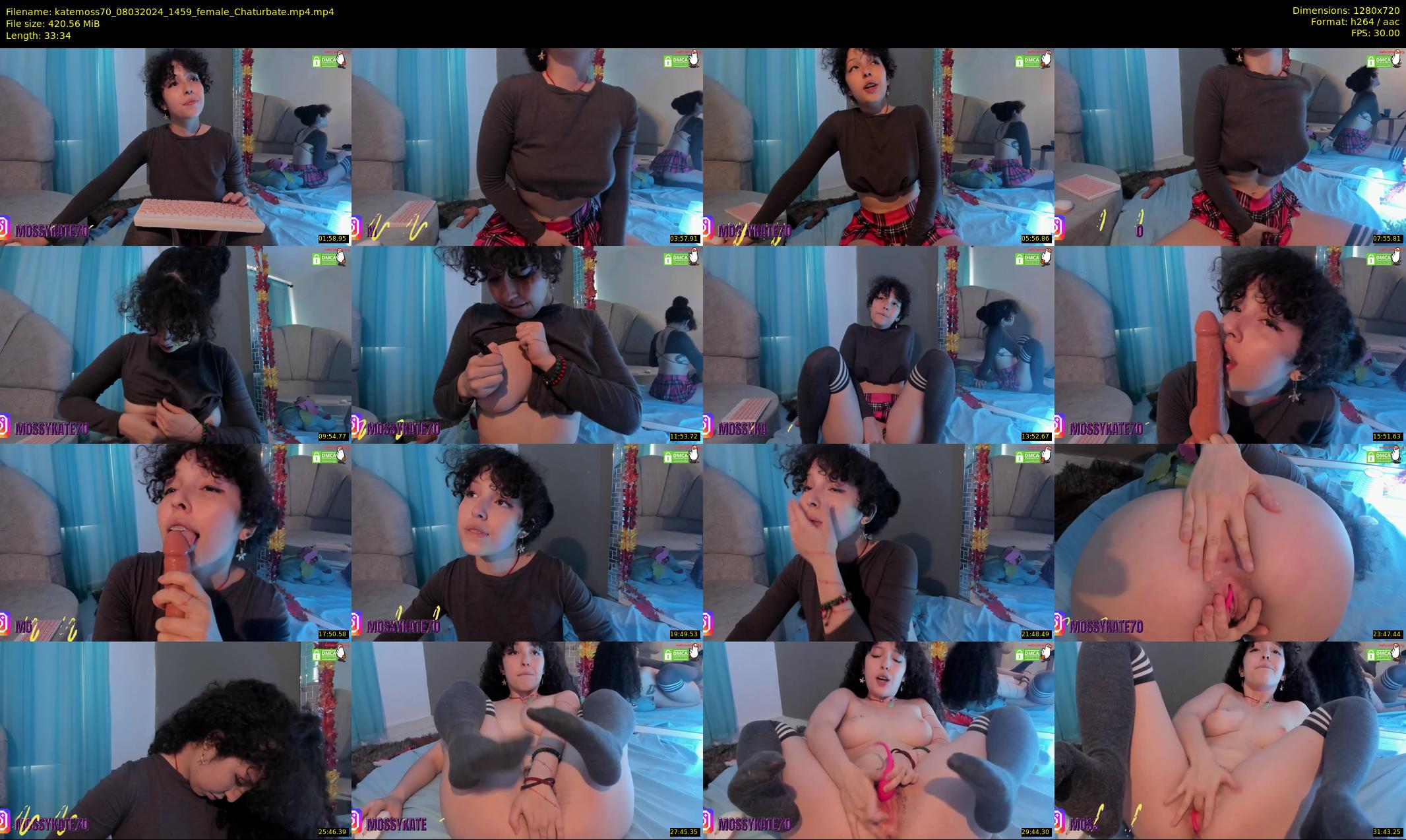 katemoss70 — 34 minute Chaturbate female cam show recording, 720p, Mar 8, 2024