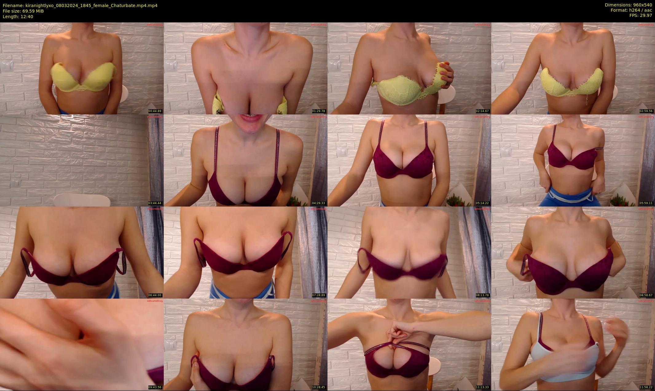 kiranightlyxo — 13 minute Chaturbate female cam show recording, 480p, Mar 8, 2024
