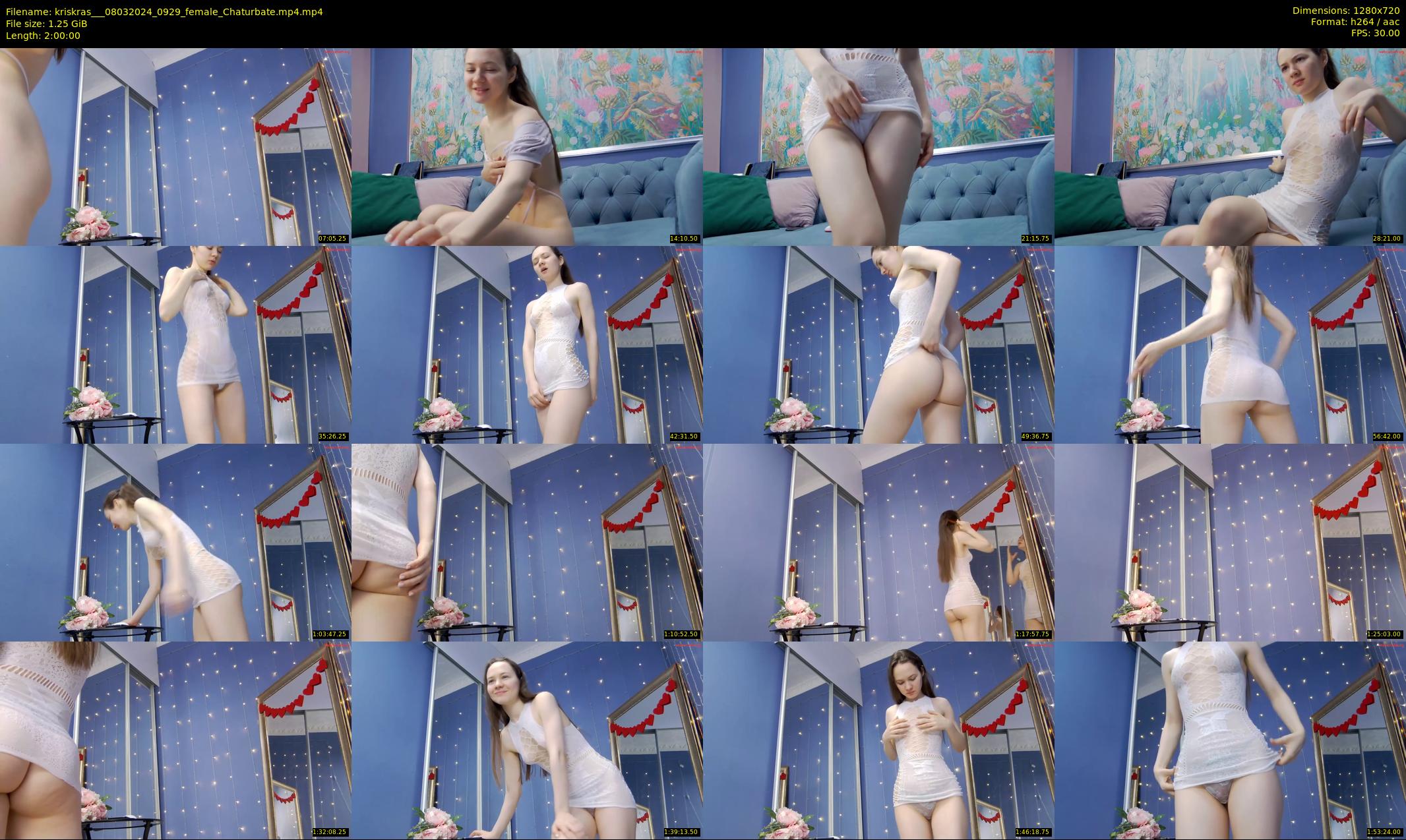 kriskras__ — 120 minute Chaturbate female cam show recording, 720p, Mar 8, 2024