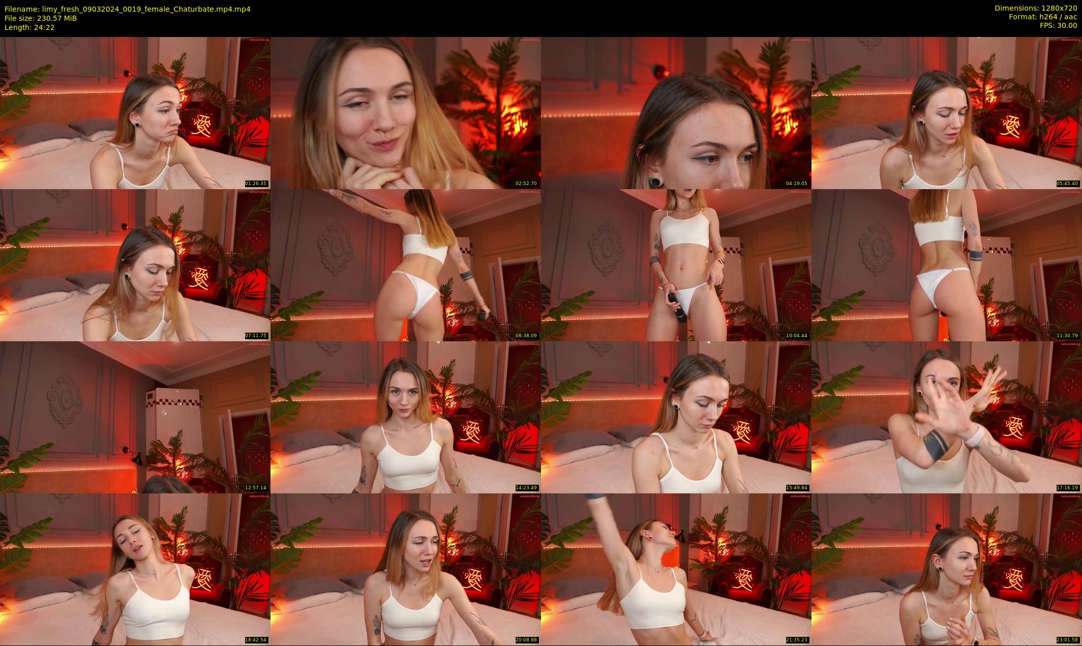 limy_fresh — 25 minute Chaturbate female cam show recording, 720p, Mar 9, 2024