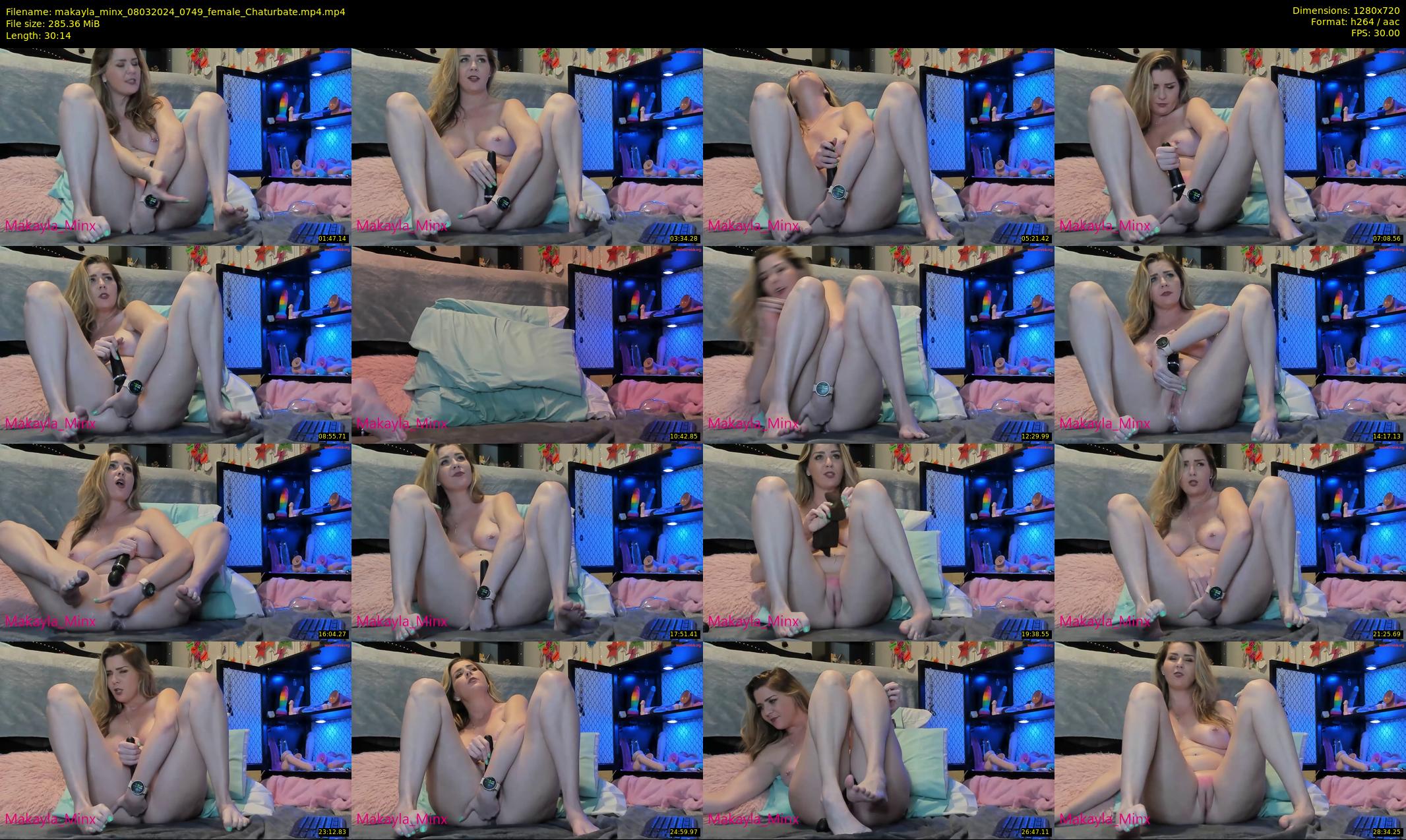 makayla_minx — 31 minute Chaturbate female cam show recording, 720p, Mar 8, 2024