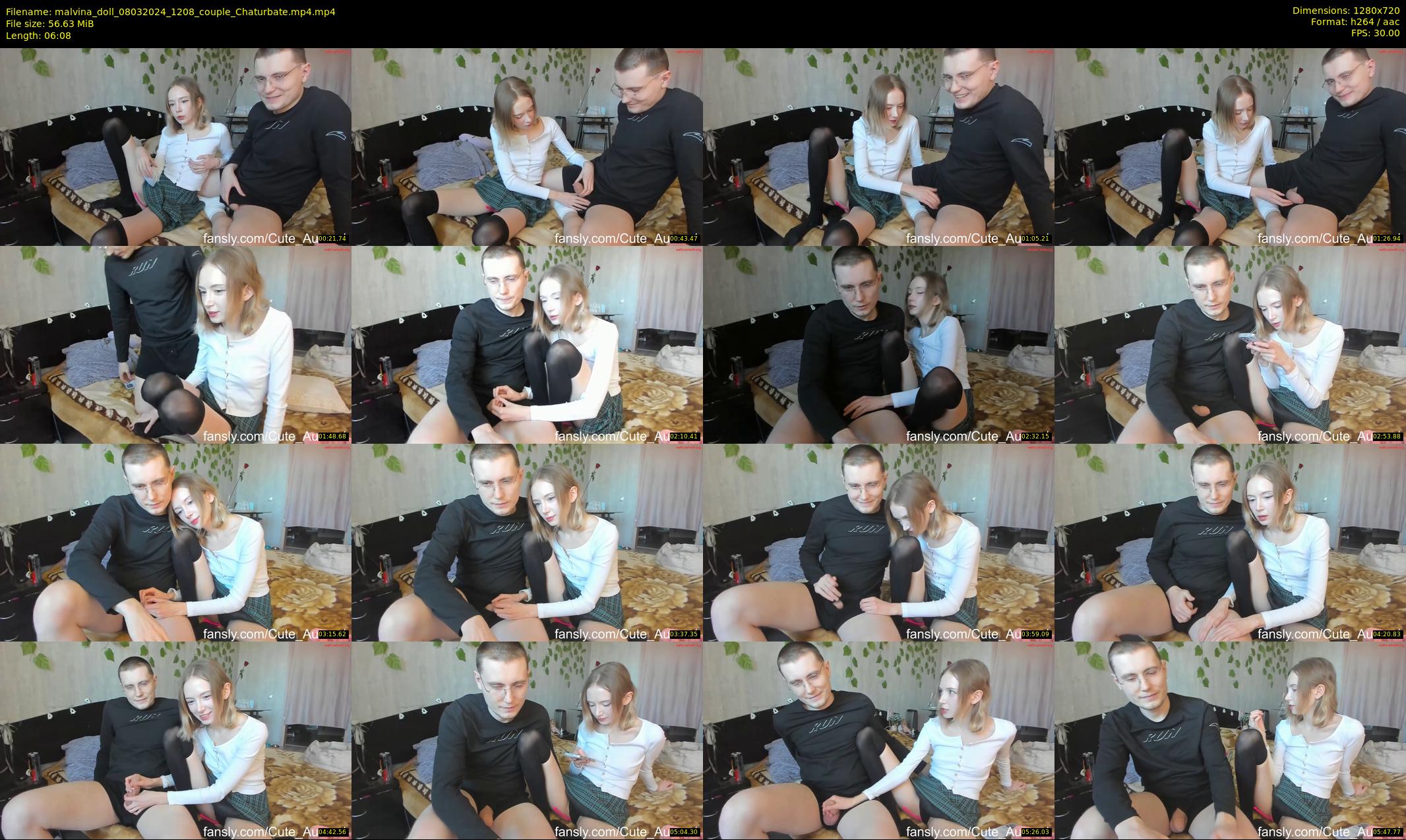 malvina_doll — 7 minute Chaturbate couple cam show recording, 720p, Mar 8, 2024