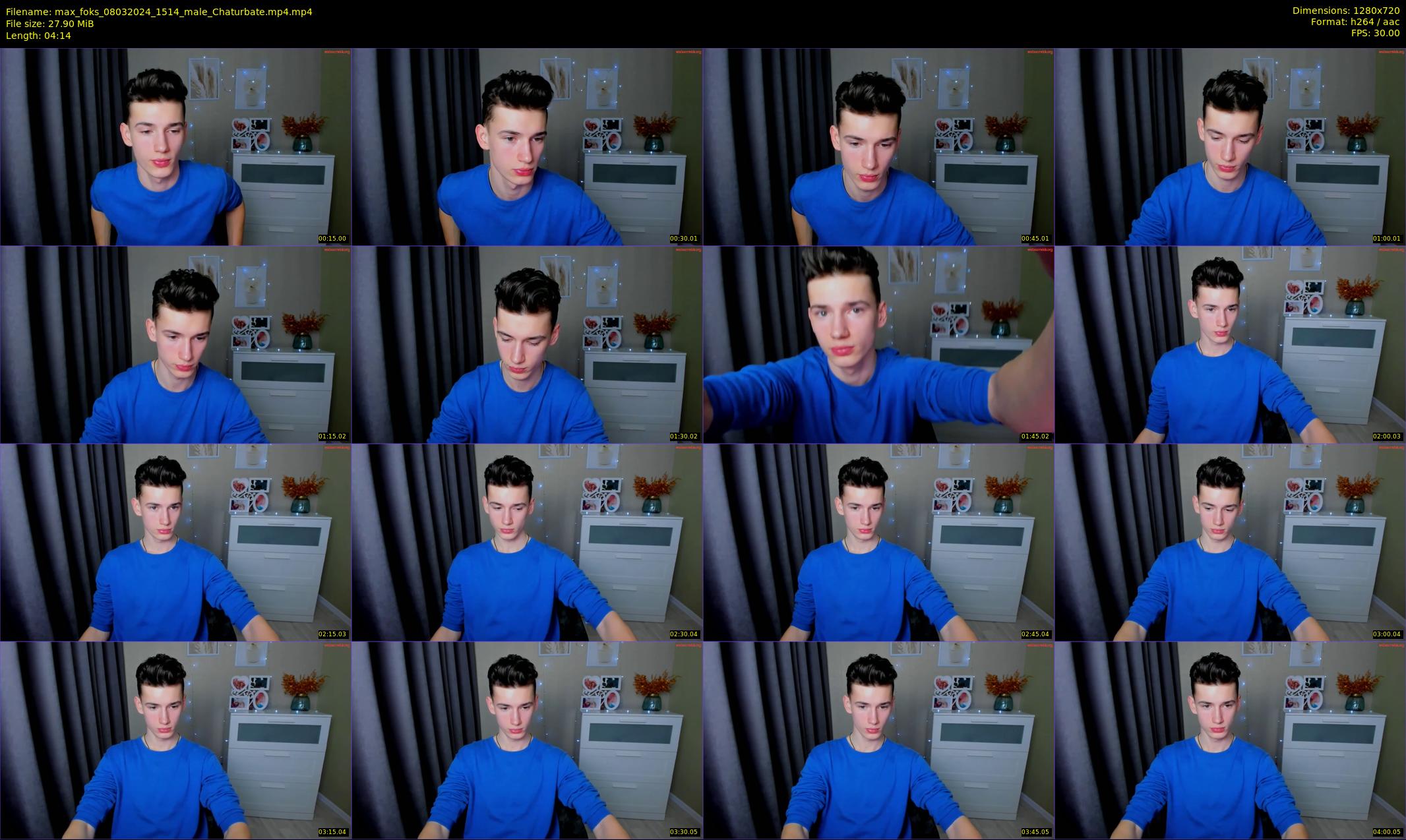 max_foks — 5 minute Chaturbate male cam show recording, 720p, Mar 8, 2024