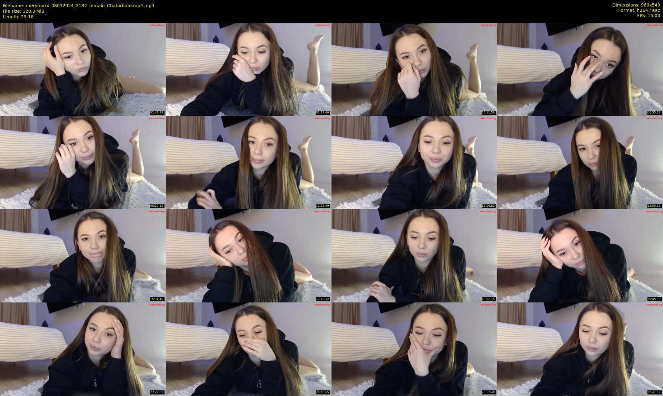 meryfoxxx — 30 minute Chaturbate female cam show recording, 480p, Mar 8, 2024