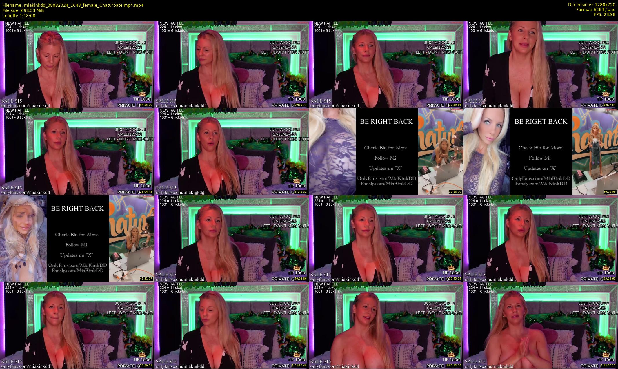 miakinkdd — 79 minute Chaturbate female cam show recording, 720p, Mar 8, 2024