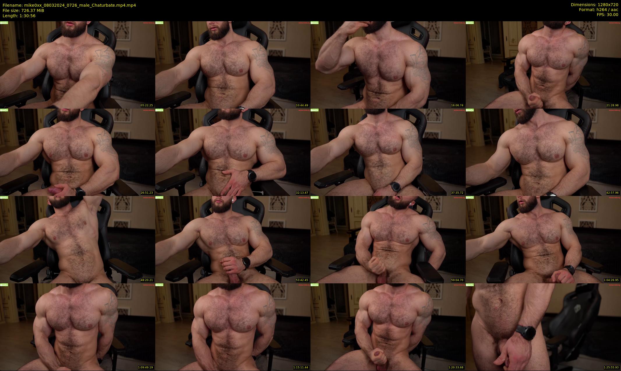mike0xx — 91 minute Chaturbate male cam show recording, 720p, Mar 8, 2024