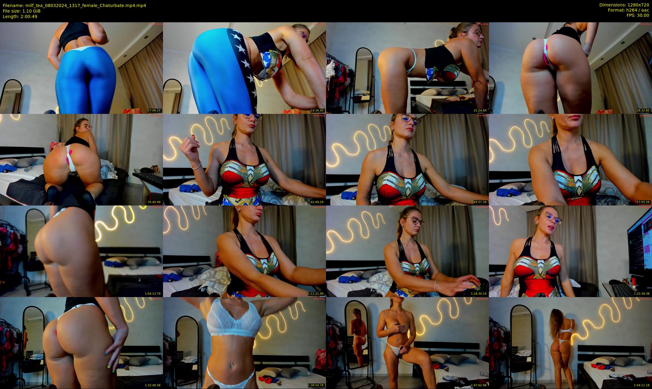 milf_tea — 121 minute Chaturbate female cam show recording, 720p, Mar 8, 2024