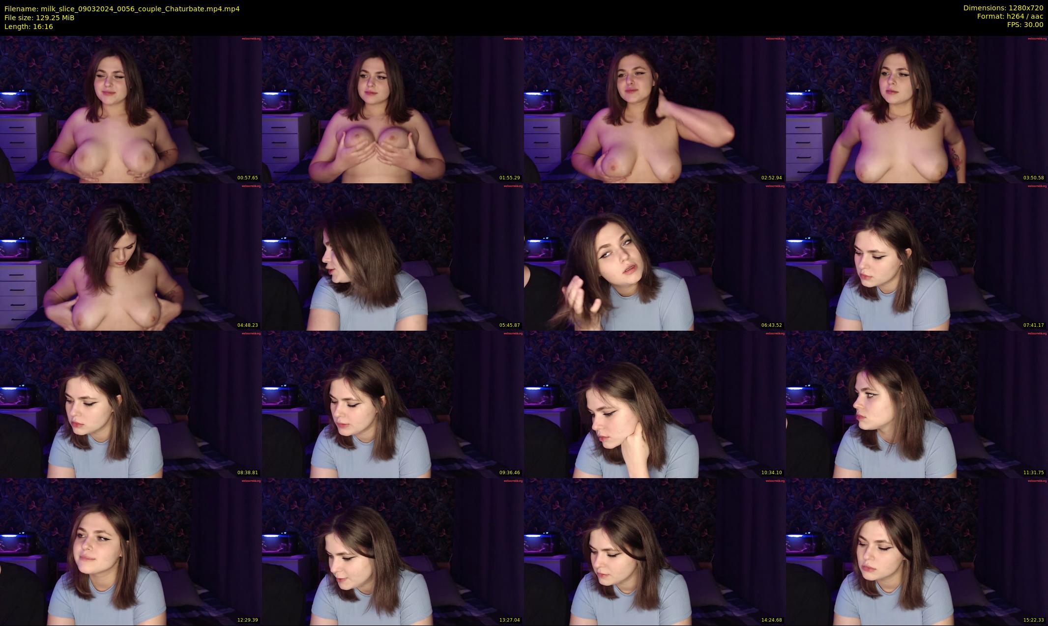 milk_slice — 17 minute Chaturbate couple cam show recording, 720p, Mar 9, 2024