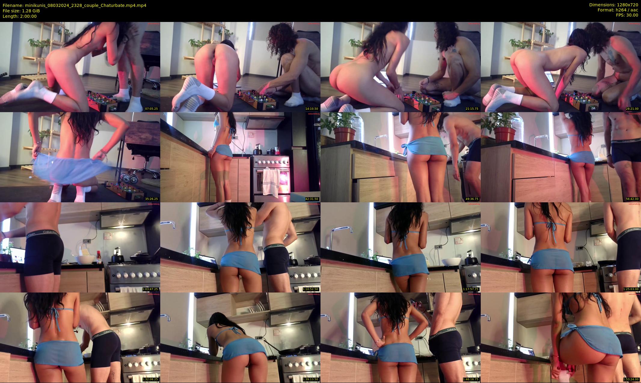 minikunis — 120 minute Chaturbate couple cam show recording, 720p, Mar 8, 2024